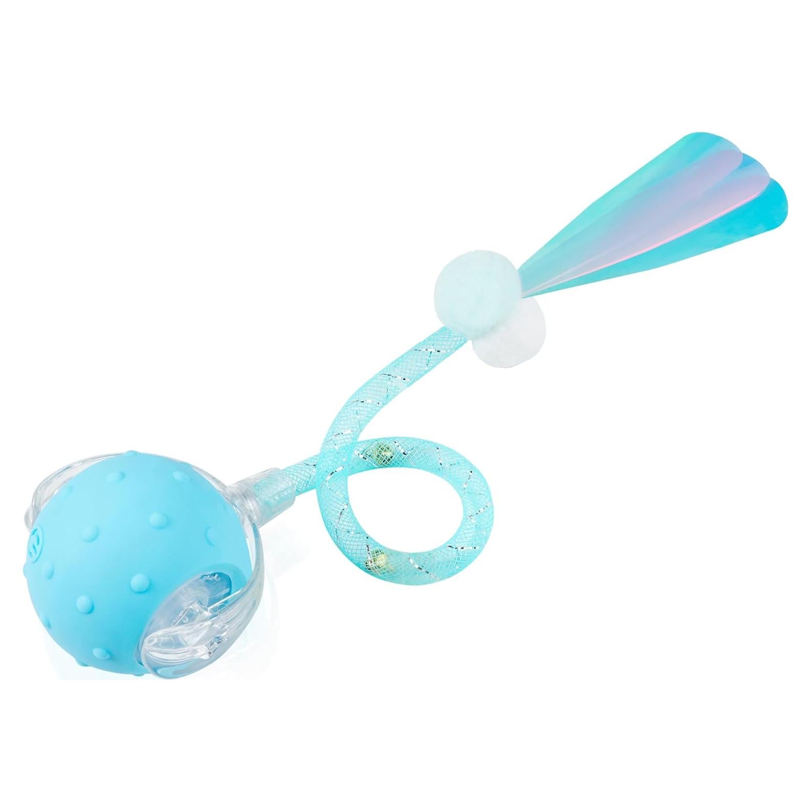 Juguete Interactivo para Gatos PLITTPETTS Bola Azul 5.1cm