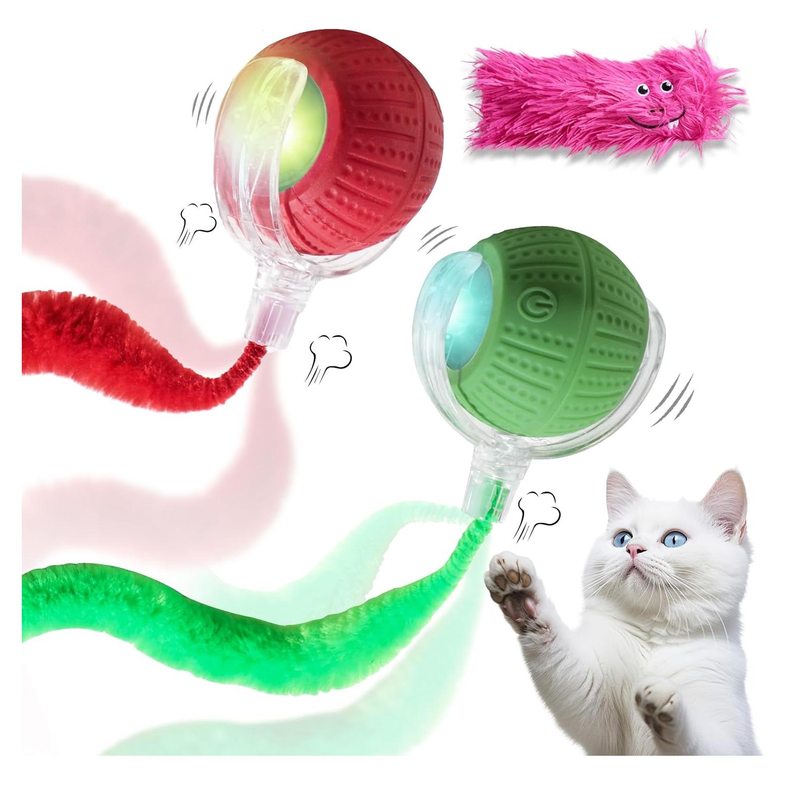 Juguete Interactivo para Gatos NVTED - 3 Modos, 100g