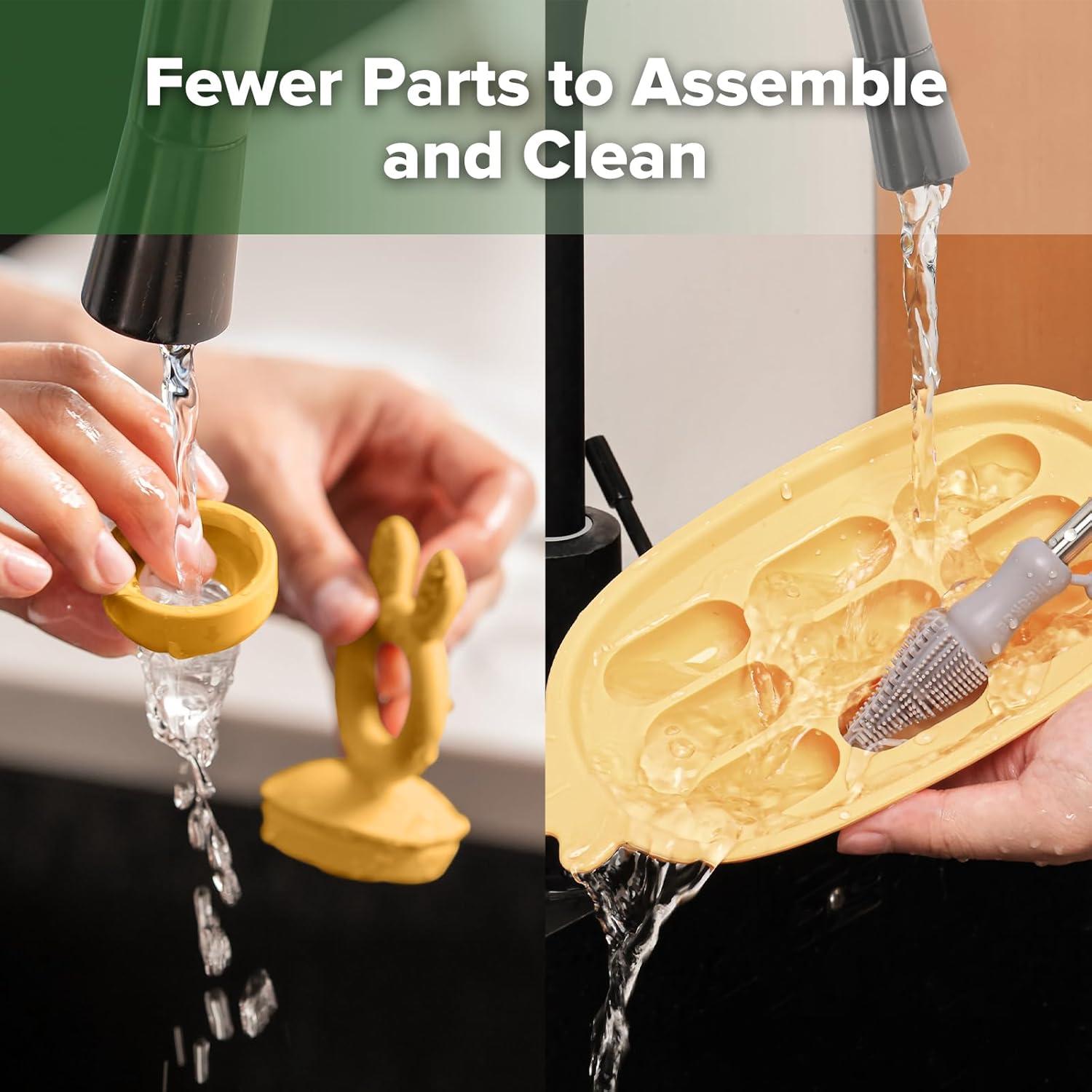 Alimentador de Frutas y Bandeja de Silicona Haakaa - Libre de BPA