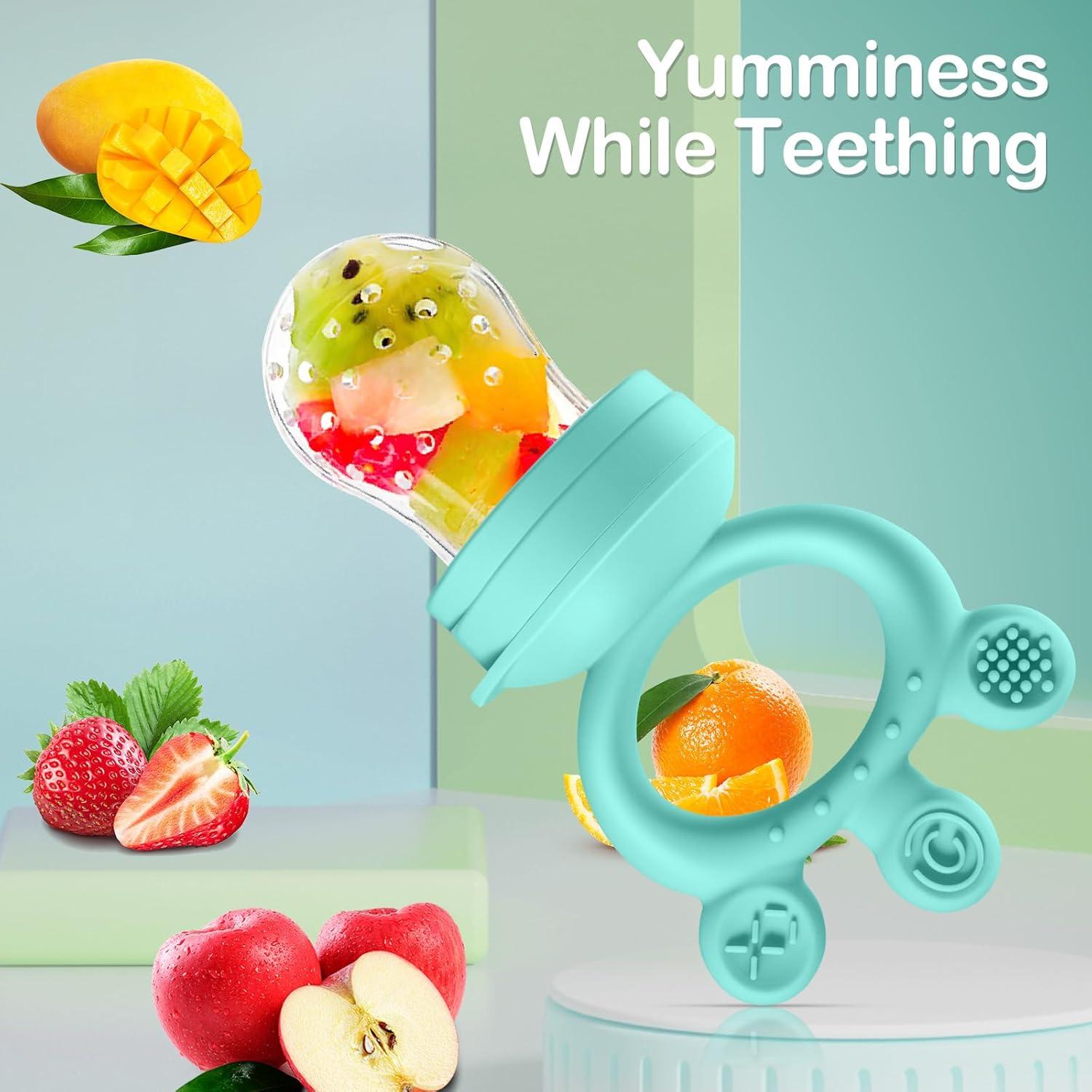 Extractor de Frutas para Bebés Jerkafye con Bandeja Congeladora