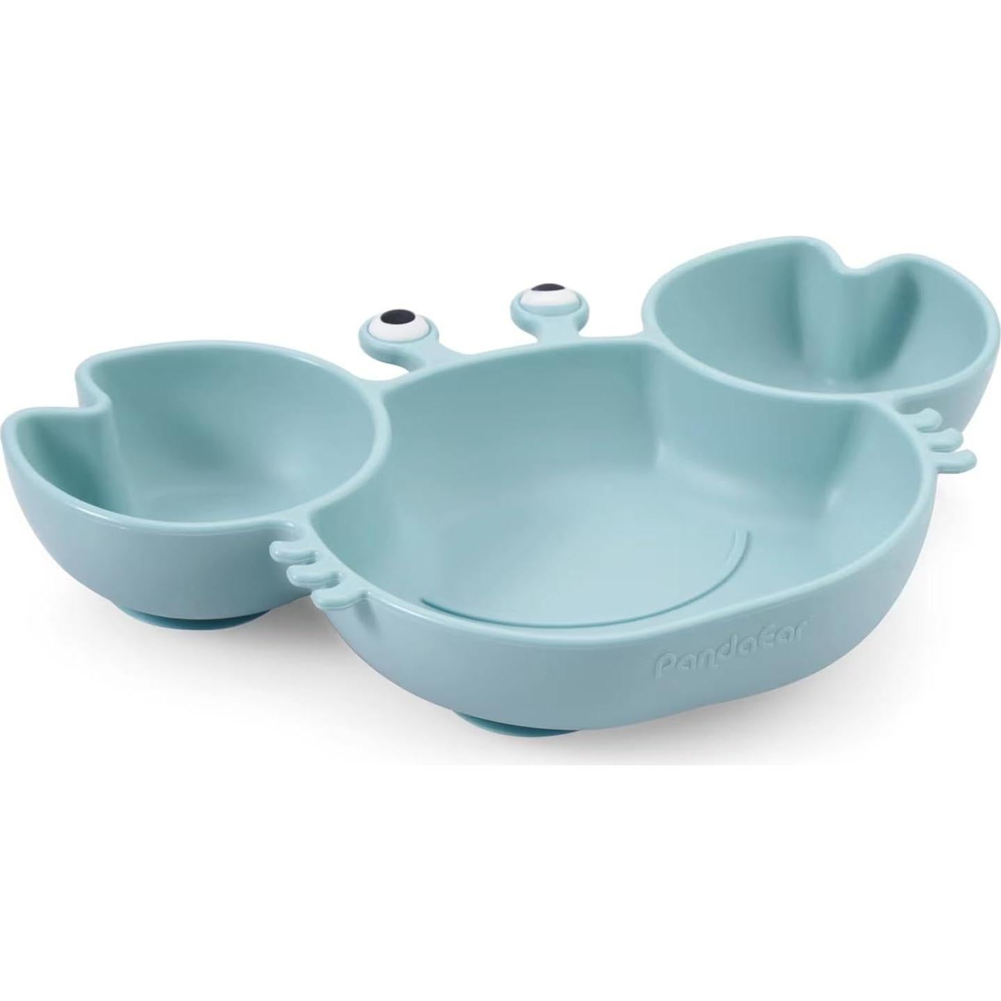 Plato de Succión de Silicona PandaEar 2 Piezas Cangrejo