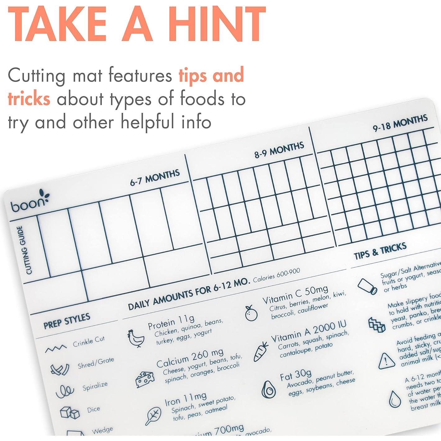 Kit de Inicio para Alimentos Sólidos Boon DIVVY - Tapete 28x36cm