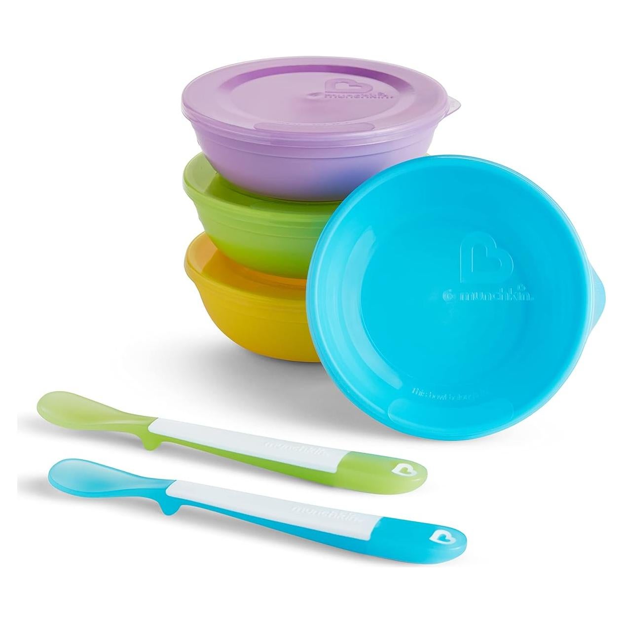 Set de Alimentación para Bebés Munchkin Love-a-Bowls 10 Piezas