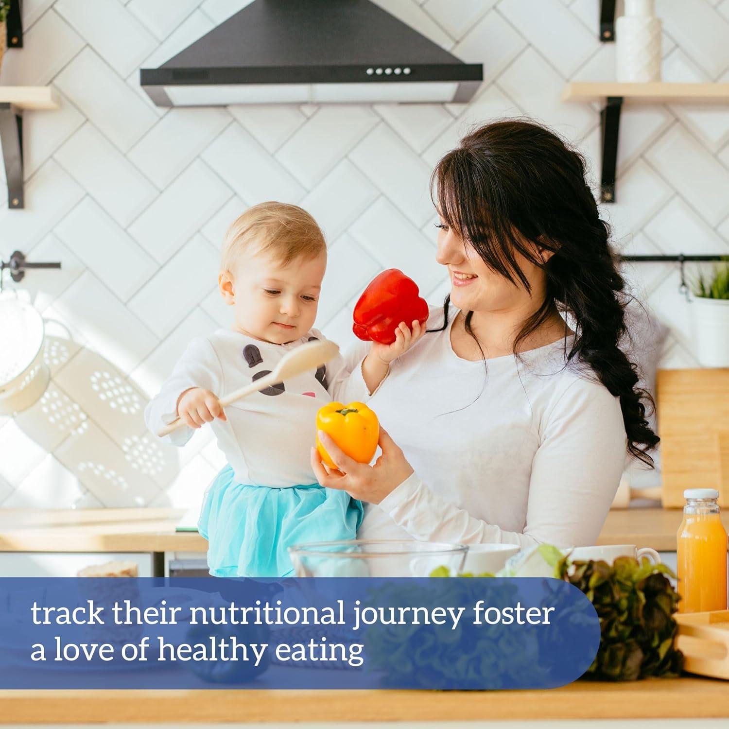 Rastreador de Primeros Alimentos para Bebés BIROYAL 30.48x20.32cm