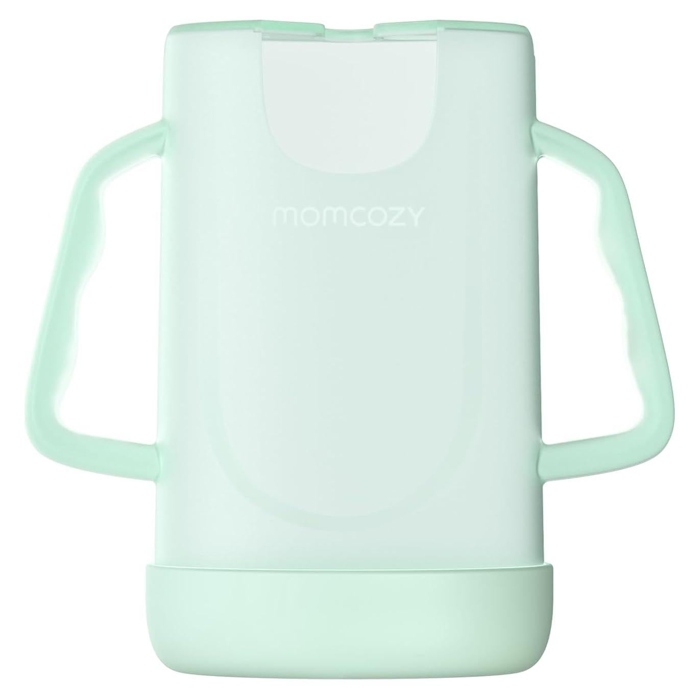 Soporte de Bolsa Exprimible Momcozy Verde 148 ml para Bebés