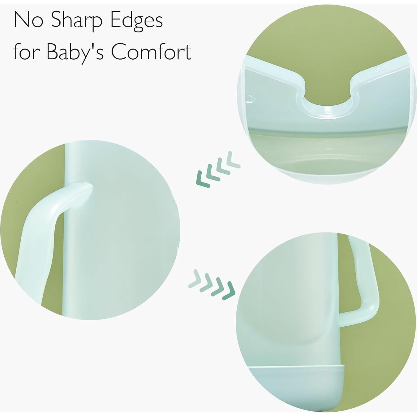 Soporte de Bolsa Exprimible Momcozy Verde 148 ml para Bebés