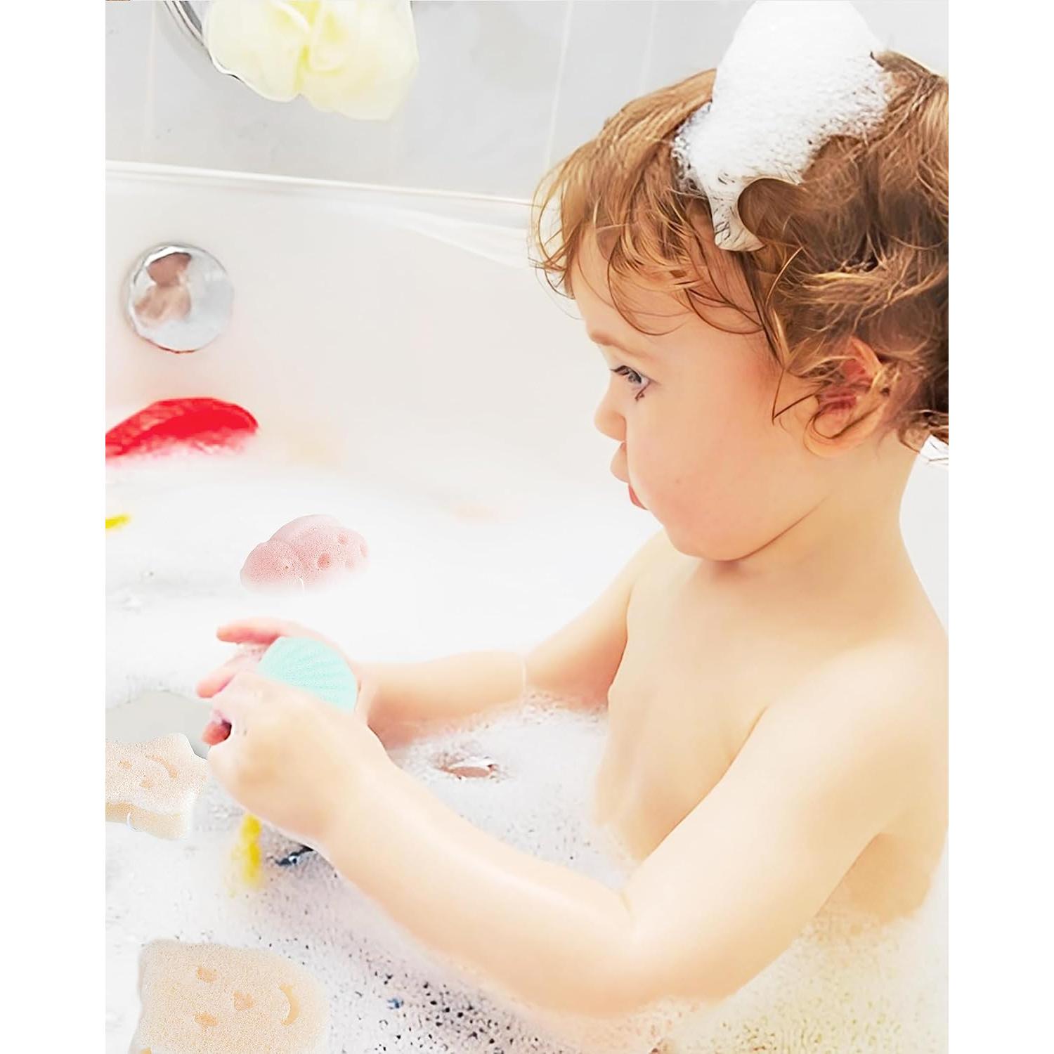 Esponjas de Baño Konjac para Bebés MoHern - 5 Piezas Suaves