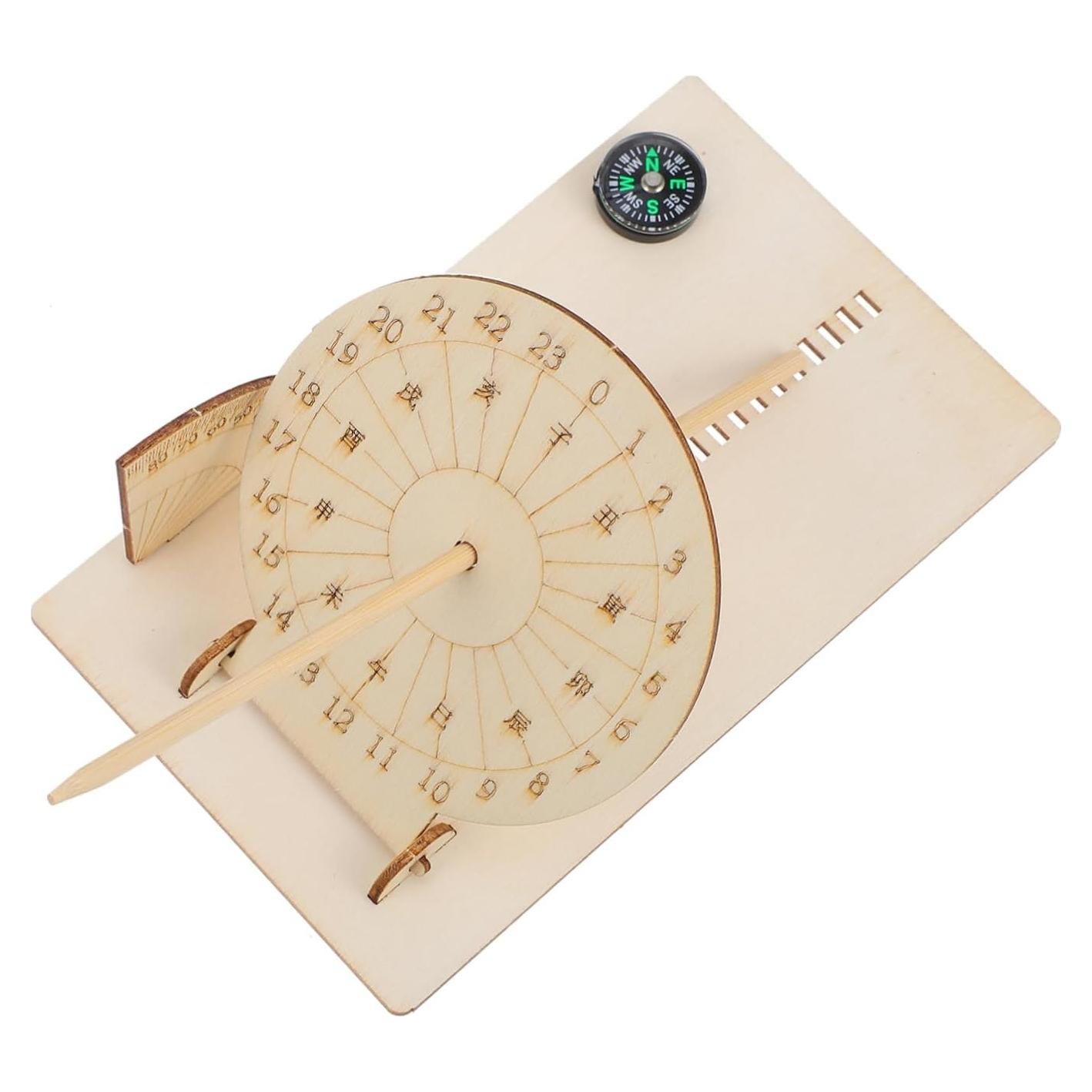 Reloj de Sol Educativo DIY Cabilock para Niños 16x10cm