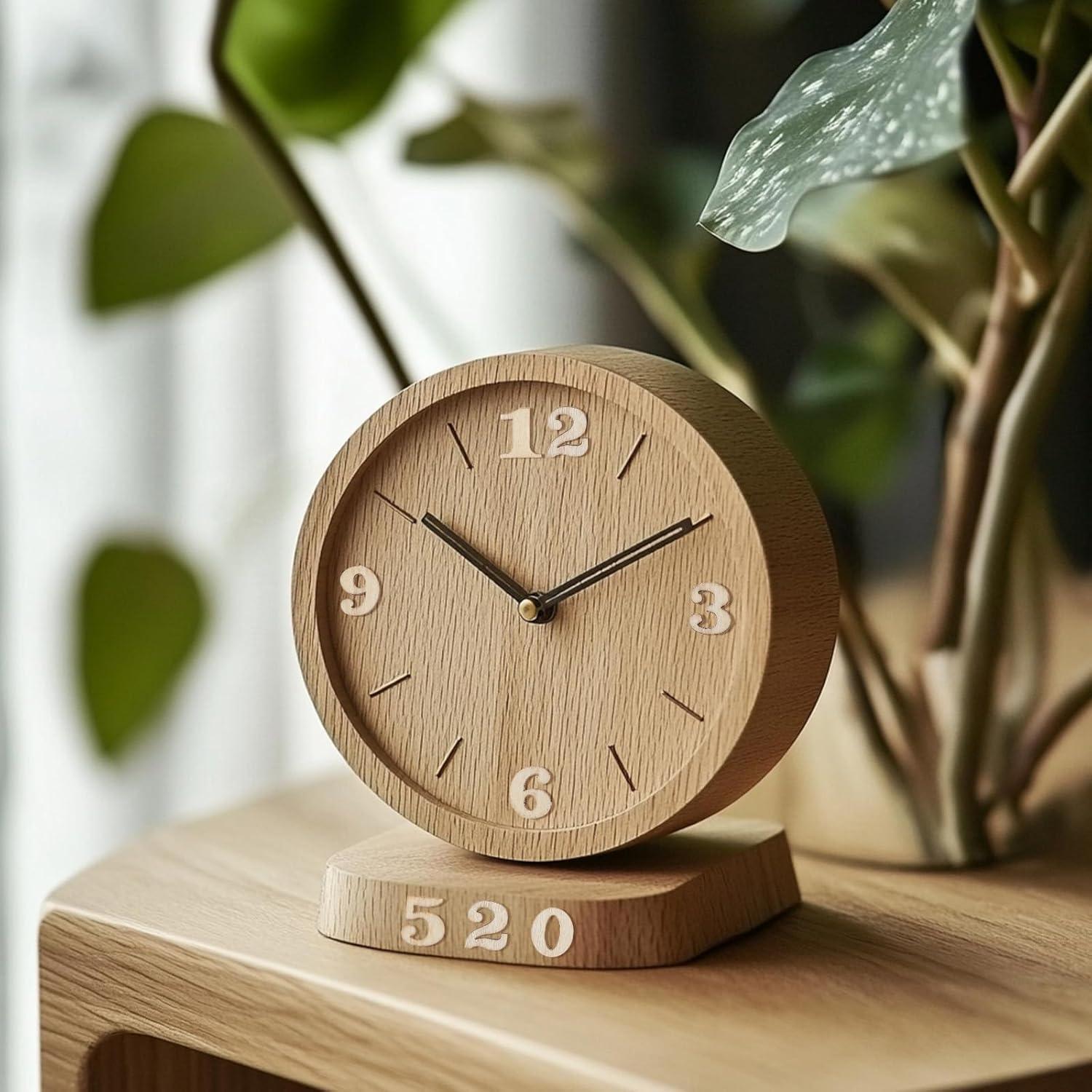 Números de Madera Natural Molain 100 Piezas 15mm DIY