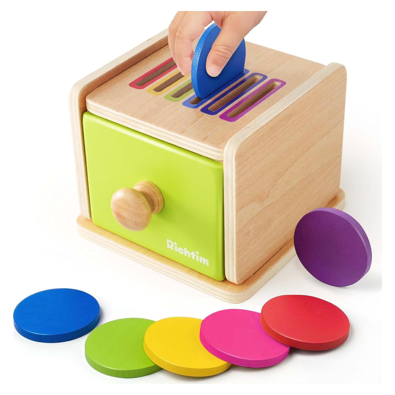 Juguete Montessori de Clasificación de Colores Richtim 12-36 meses