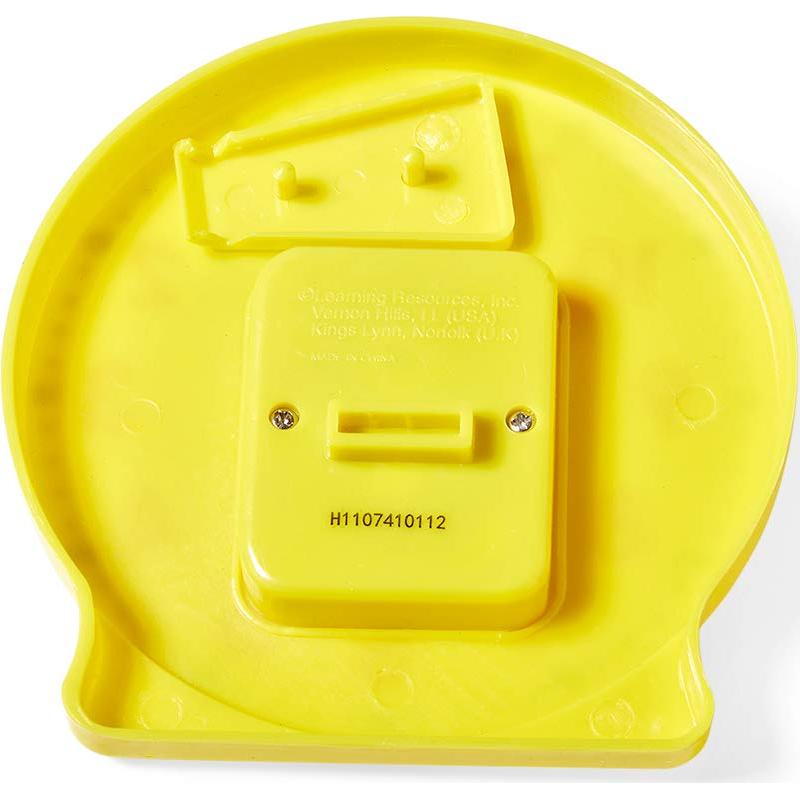 Reloj de Aprendizaje para Niños hand2mind - Amarillo 10.16 cm