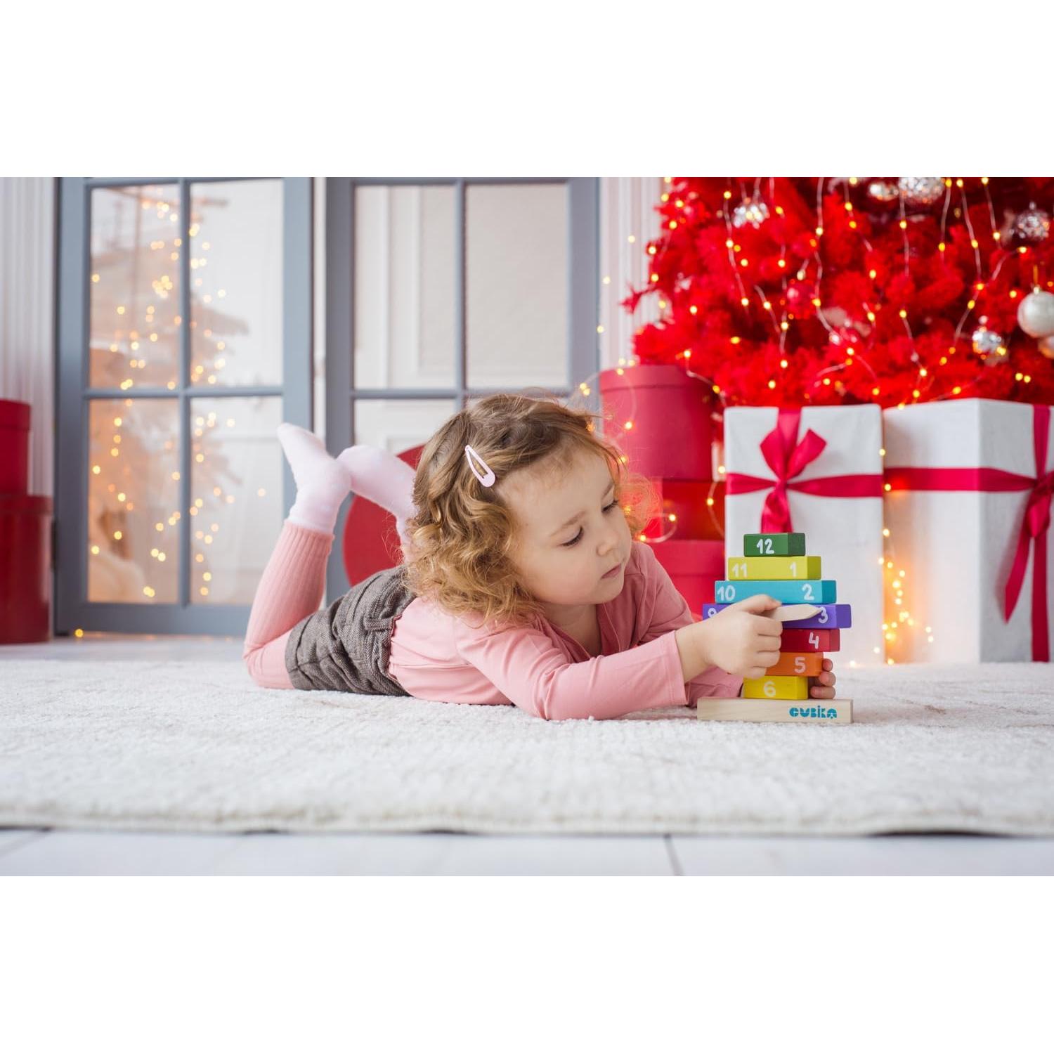 Kit de Reloj de Madera Montessori Wise ELK - Juguete Educativo