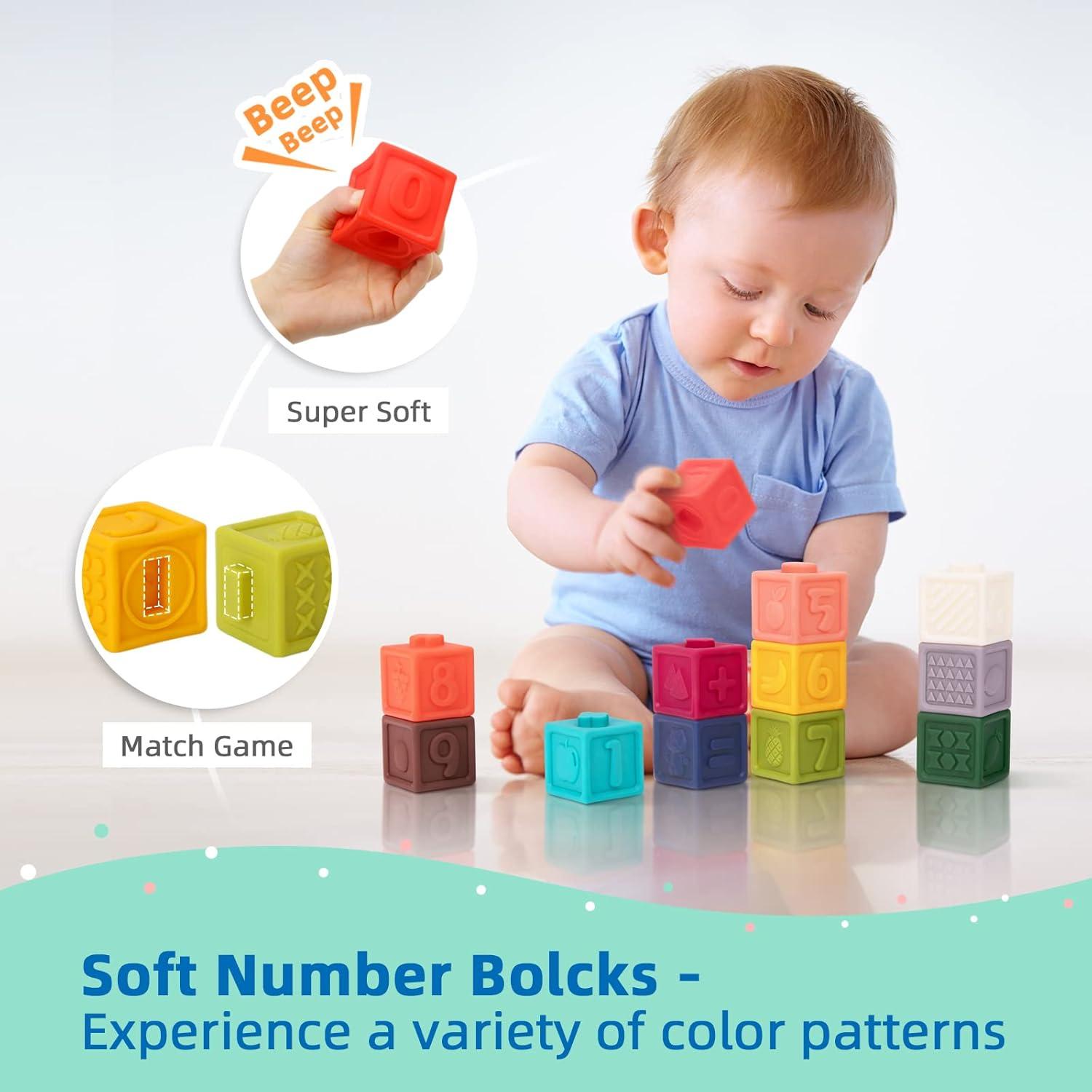 Set Educativo Montessori TOOKYLAND 7-12 Meses Juguetes de Madera