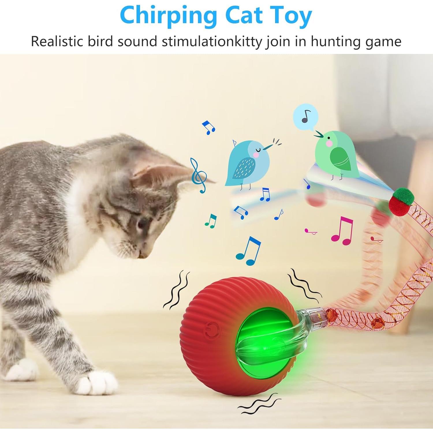 Juguete Interactivo para Gatos LORDTEC 2025 con Cola Elástica