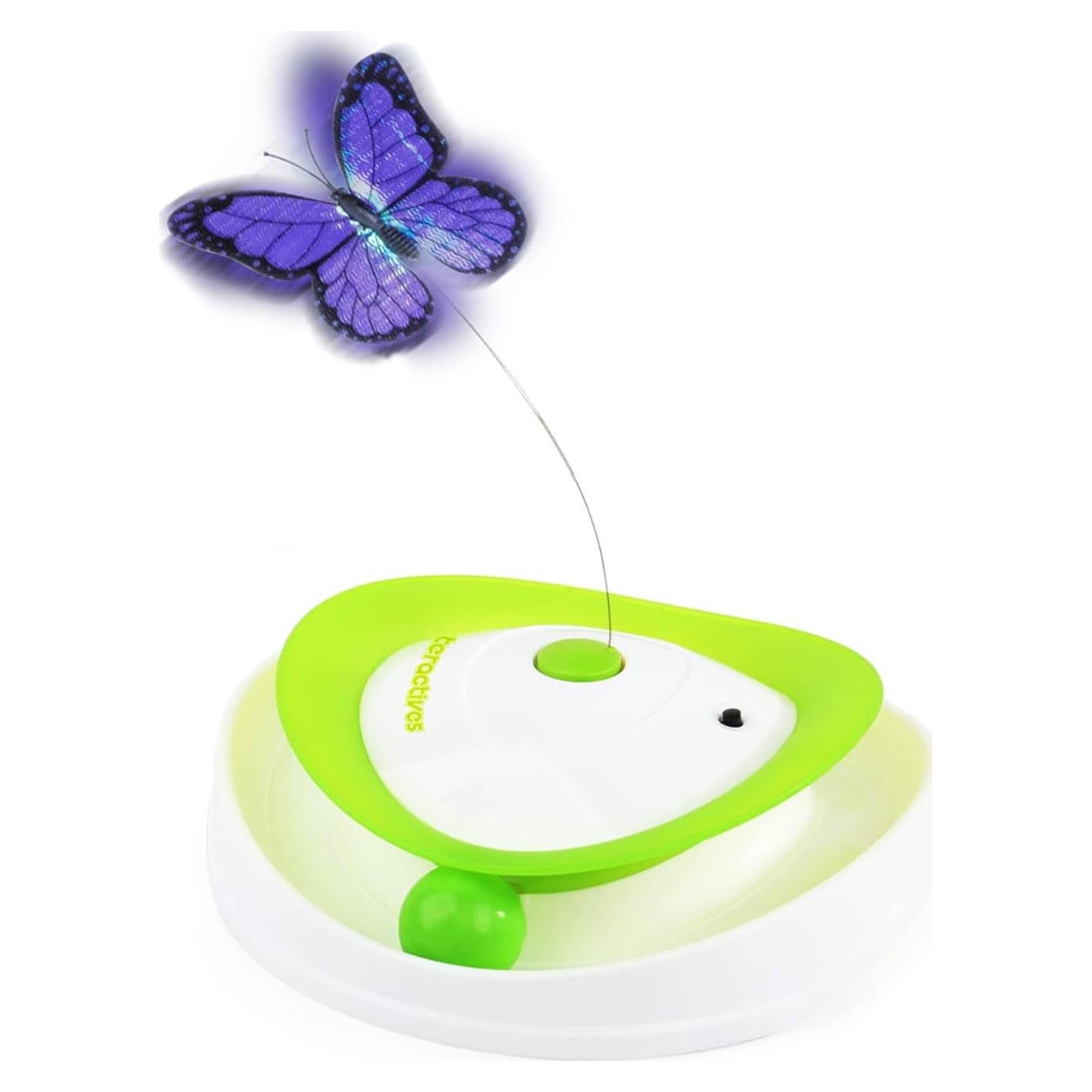 Juguete Interactivo para Gatos Todo Por Patas 2 en 1 Mariposa