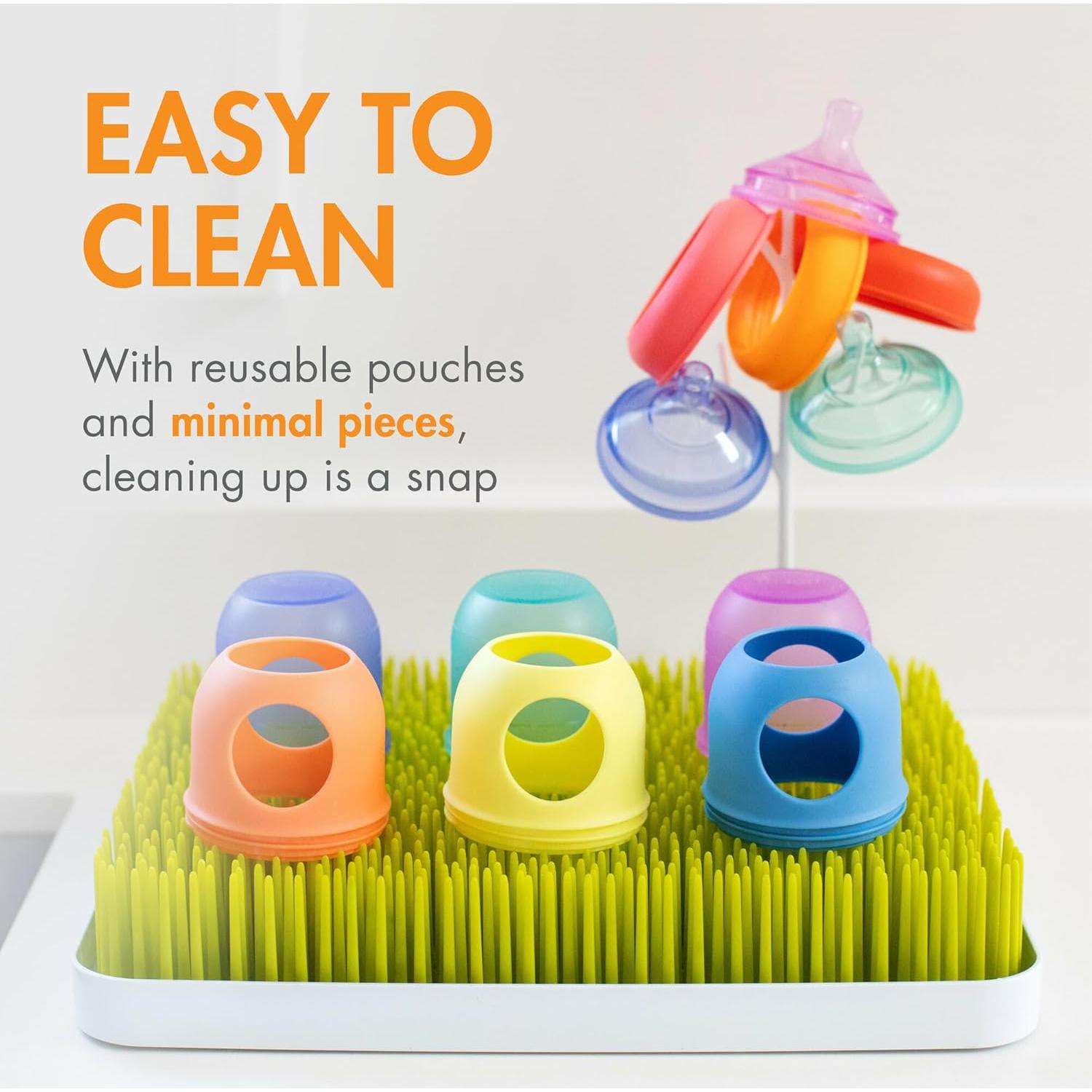 Boon Nursh Botellas Anticólicos de Silicona - 3 Unidades 113g