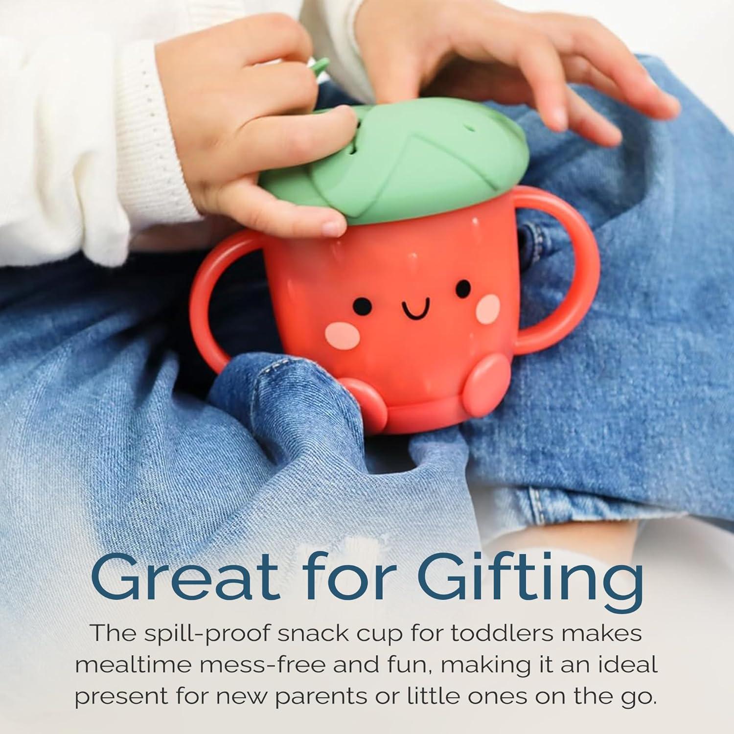 Taza de Snack Itzy Ritzy Fresa a Prueba de Derrames 0.12kg