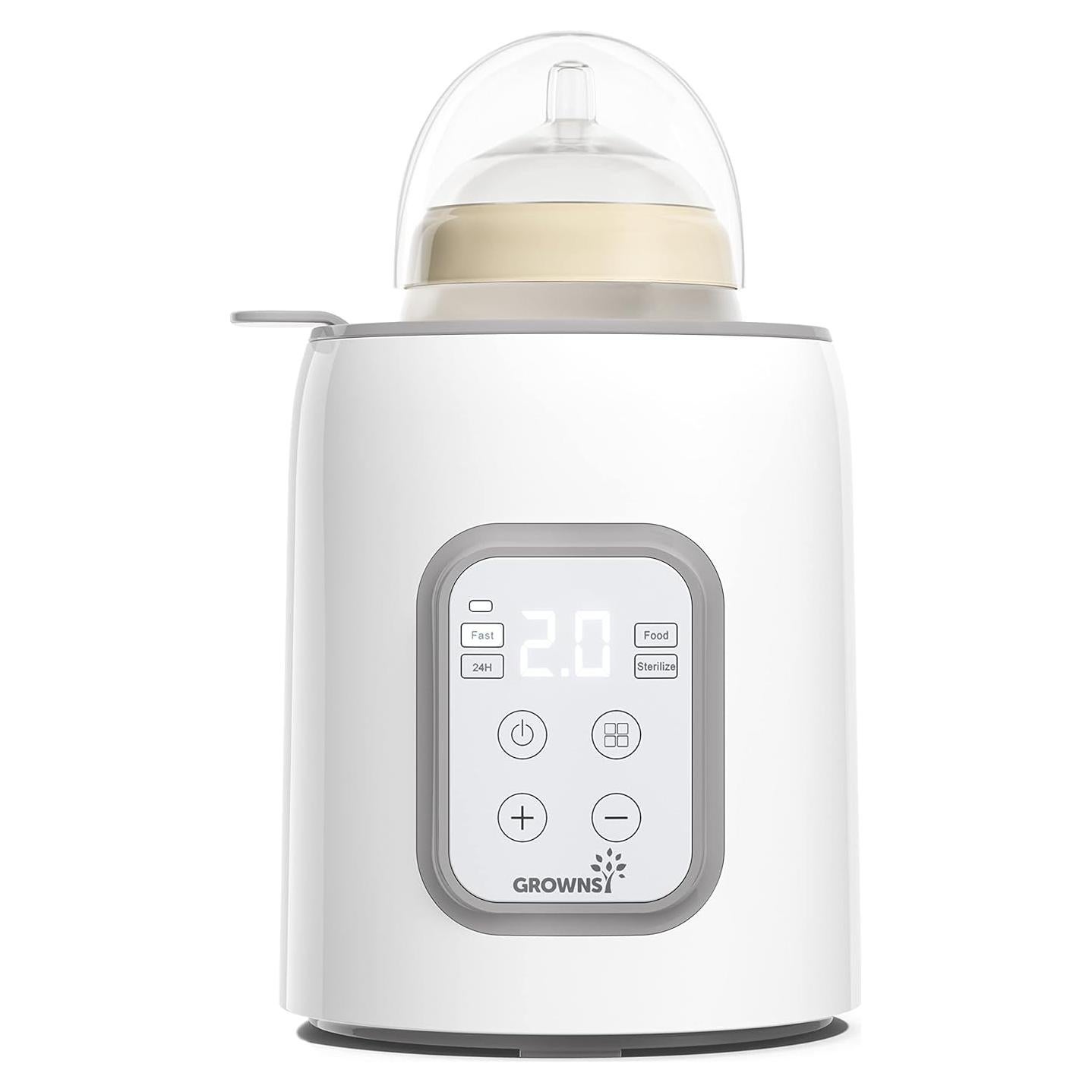 Calentador de Botellas GROWNSY 8-en-1 Rápido para Bebés