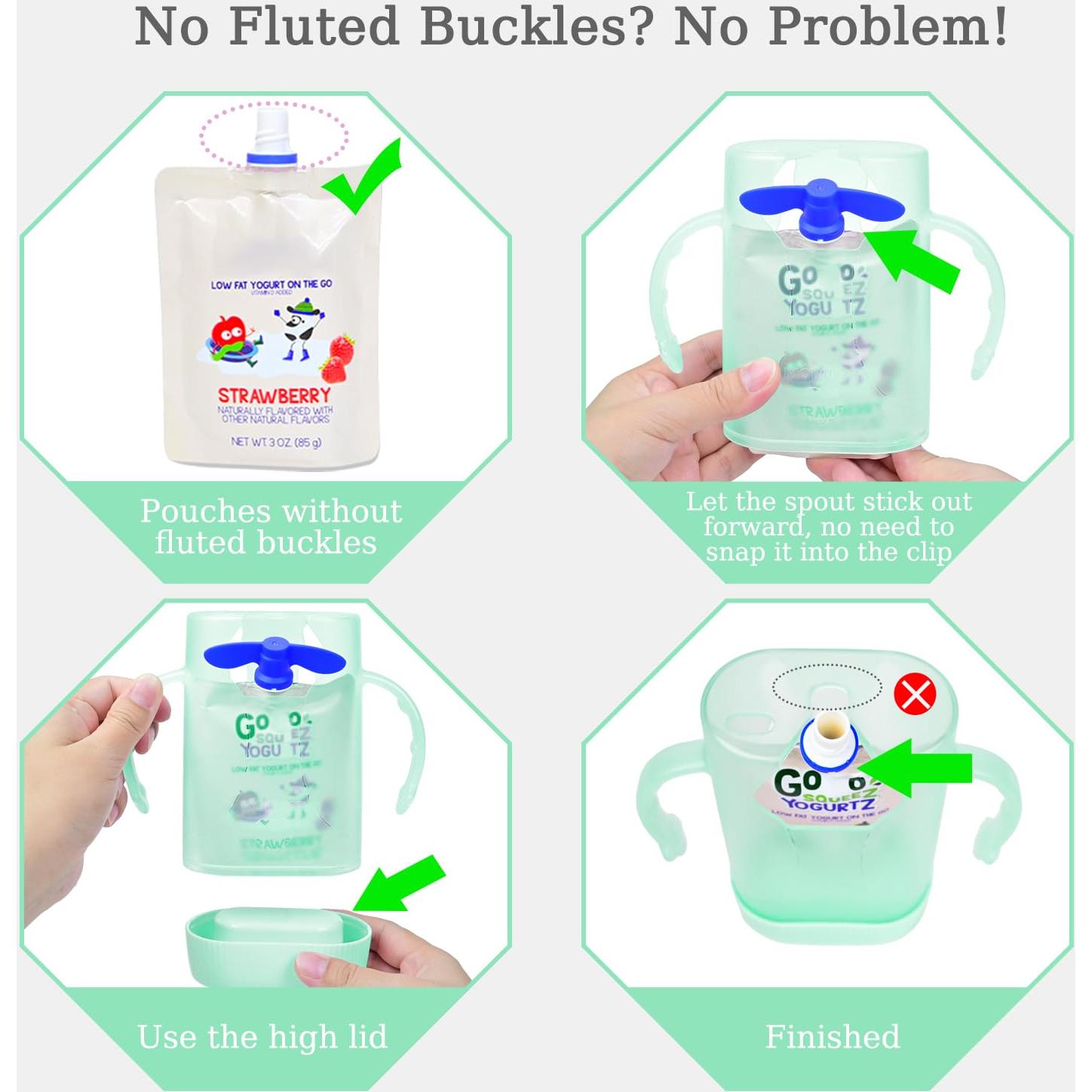 Soporte de Bolsa de Compresión MOMUSE Verde para Bebés