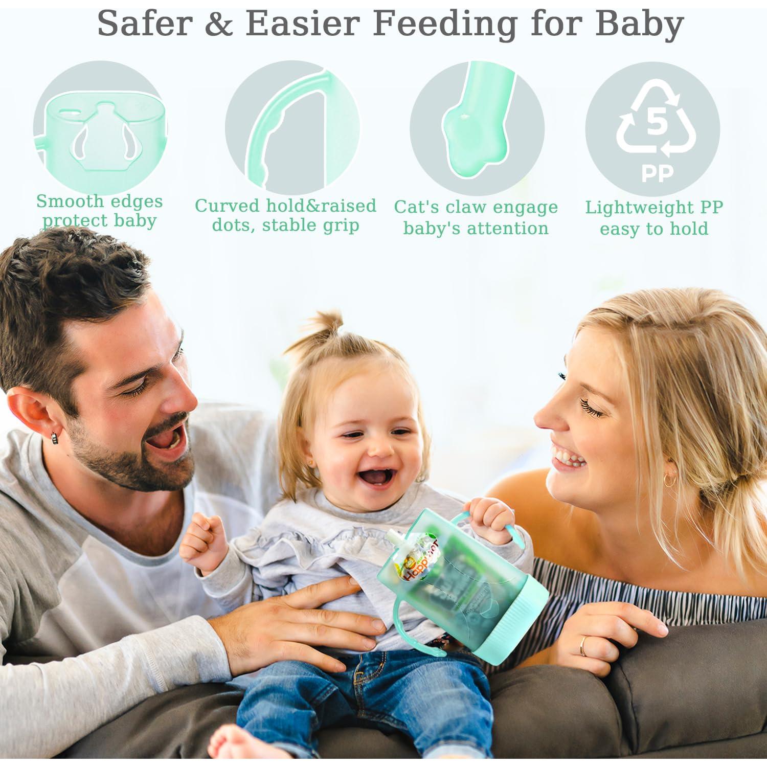 Soporte de Bolsa de Compresión MOMUSE Verde para Bebés