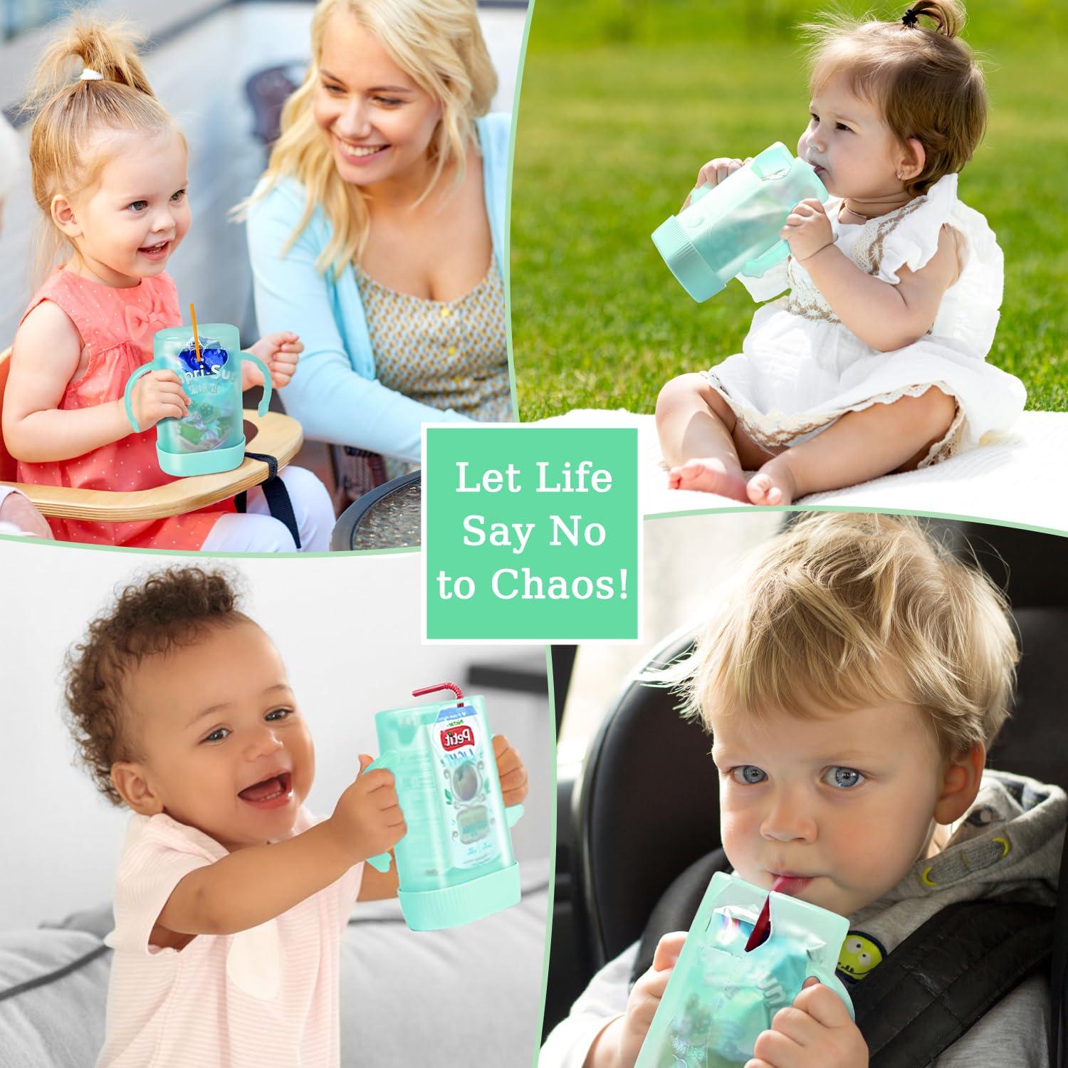 Soporte de Bolsa de Compresión MOMUSE Verde para Bebés