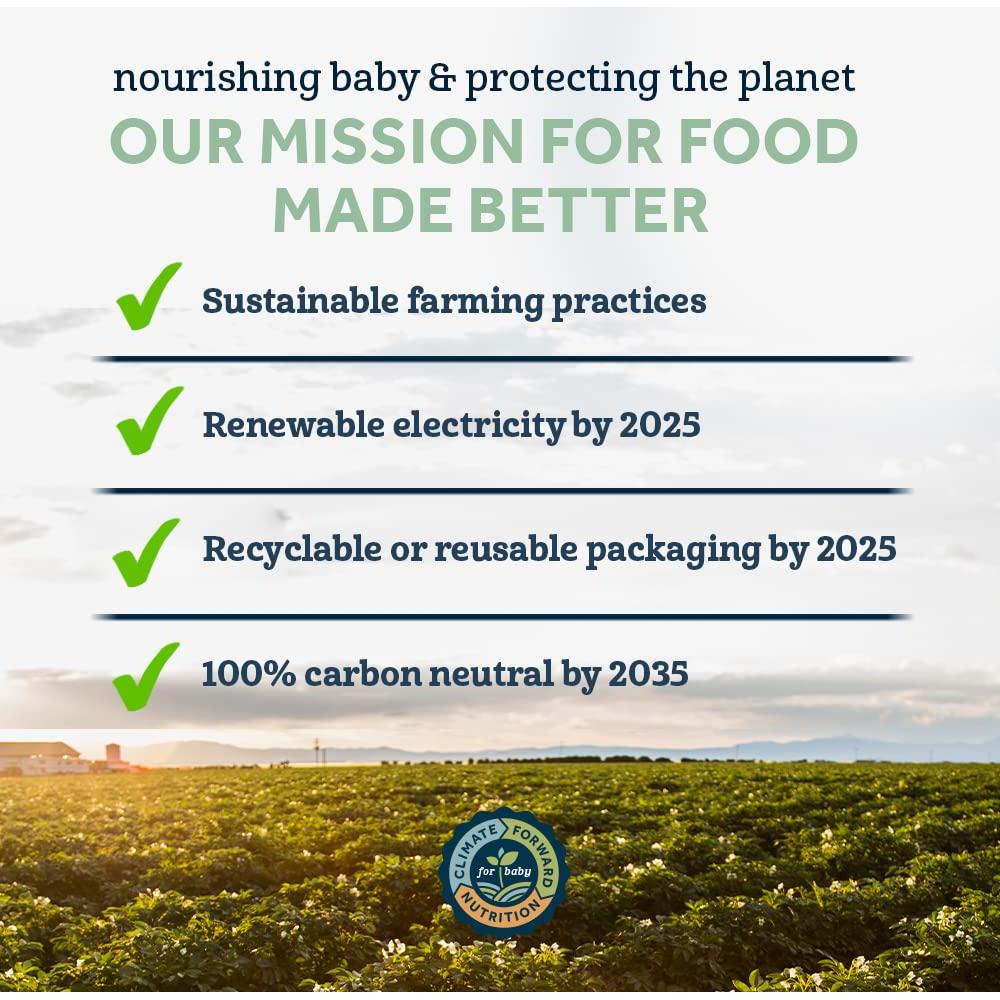 Pouches de Comida para Bebés Gerber Fruta y Yogur 12 Unidades