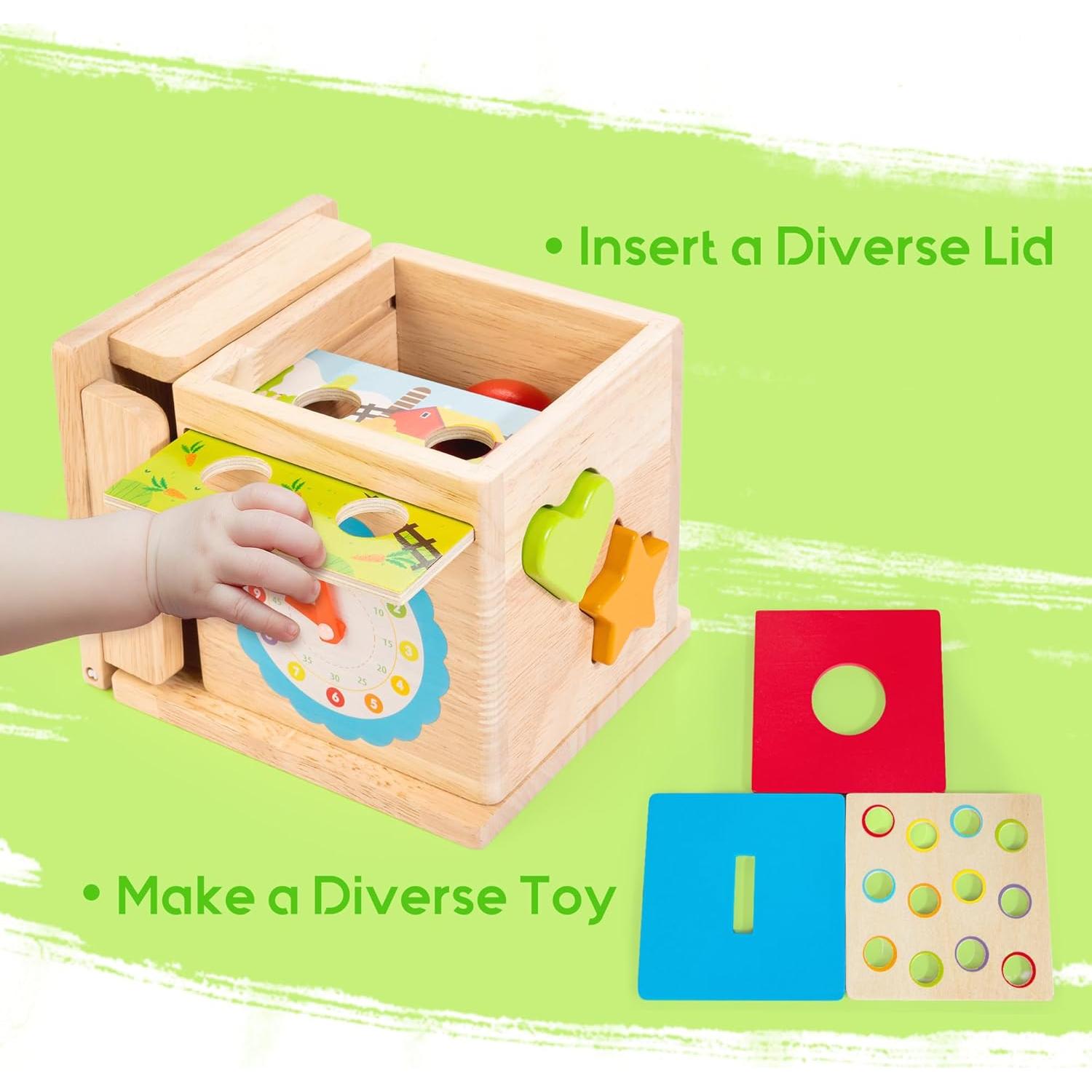 Juguetes Montessori de Madera 8-en-1 ShenZhen MaxLink