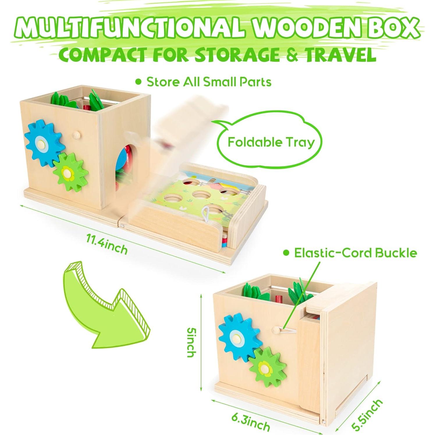 Juguetes Montessori de Madera 8-en-1 ShenZhen MaxLink