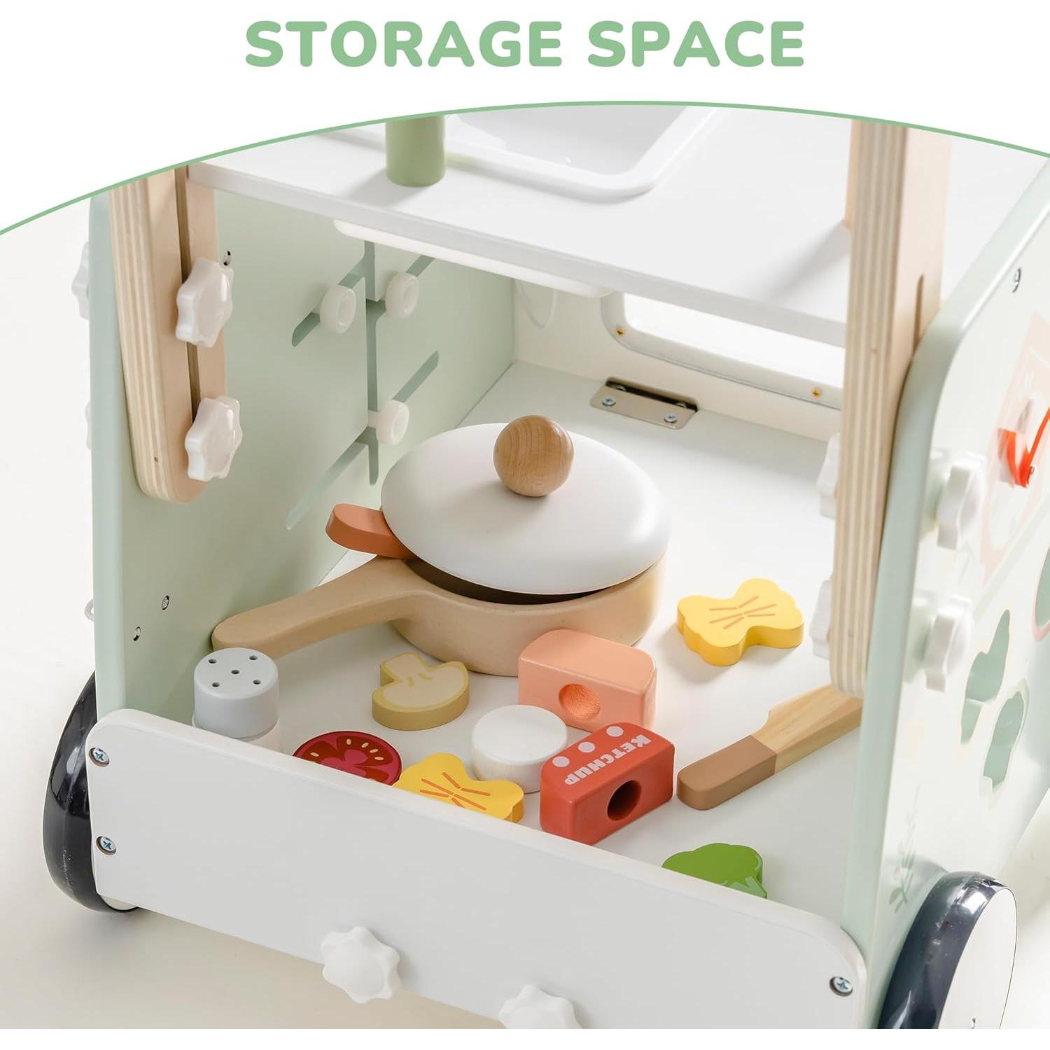 Andador para Bebés ROBOTIME con Actividades, Ajustable, 10+ Meses