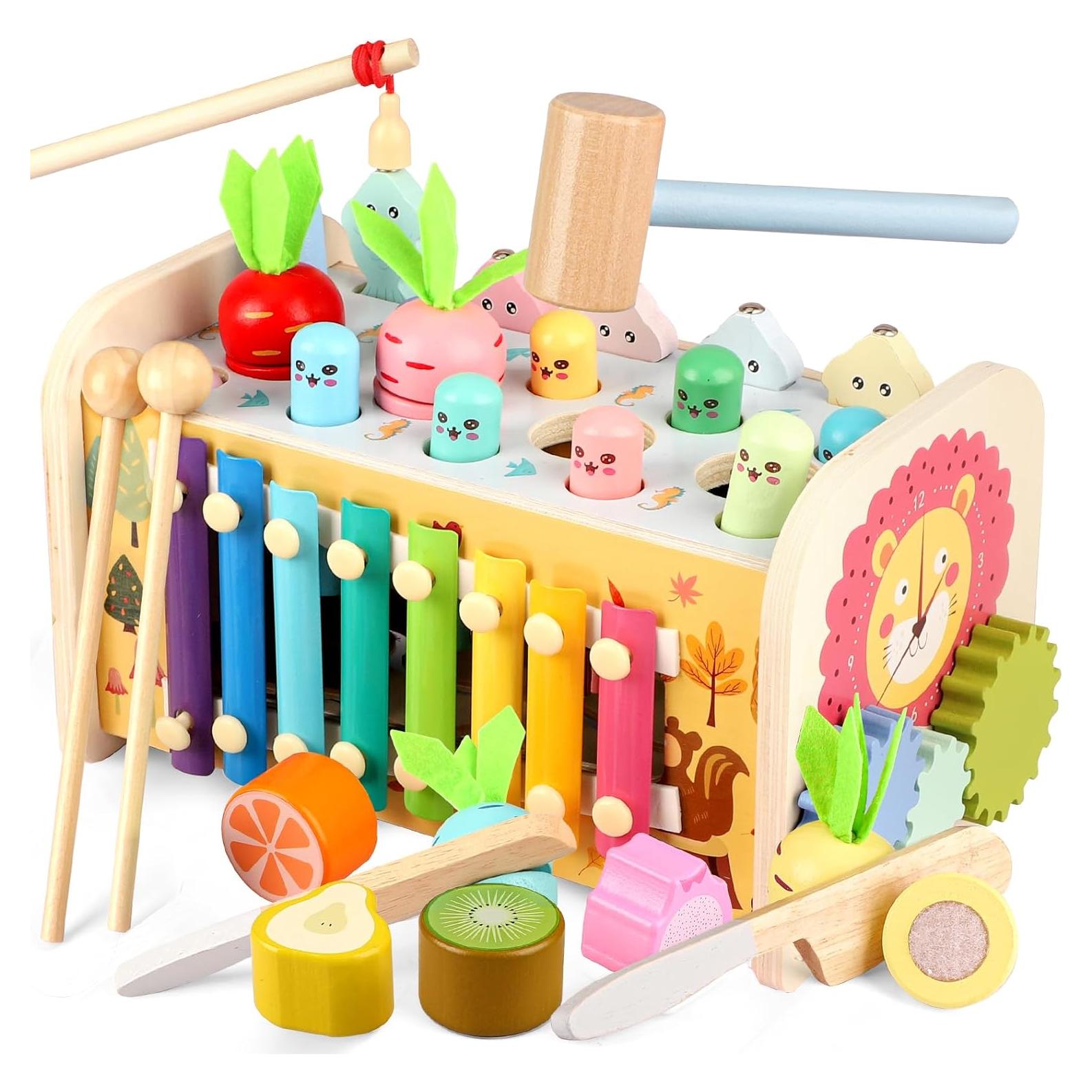 Juguete Montessori 9 en 1 Lterfear para Niños 1-3 Años