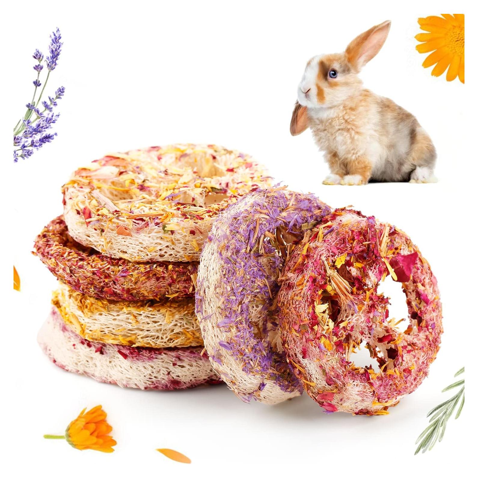 Juguetes Masticables de Lufa Orgánica FiveBull para Mascotas