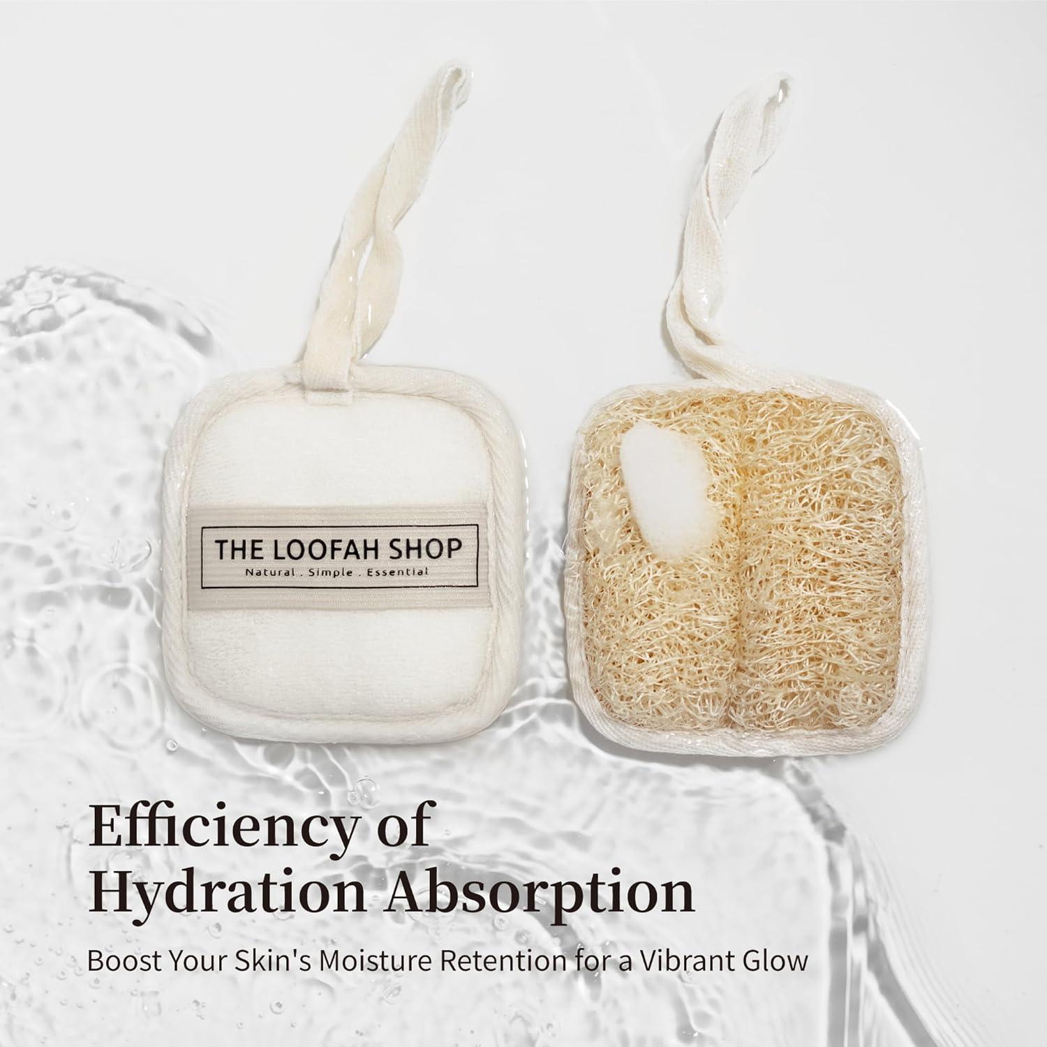 Esponja Facial de Lufa Natural La Tienda de Lufa - 4 Piezas