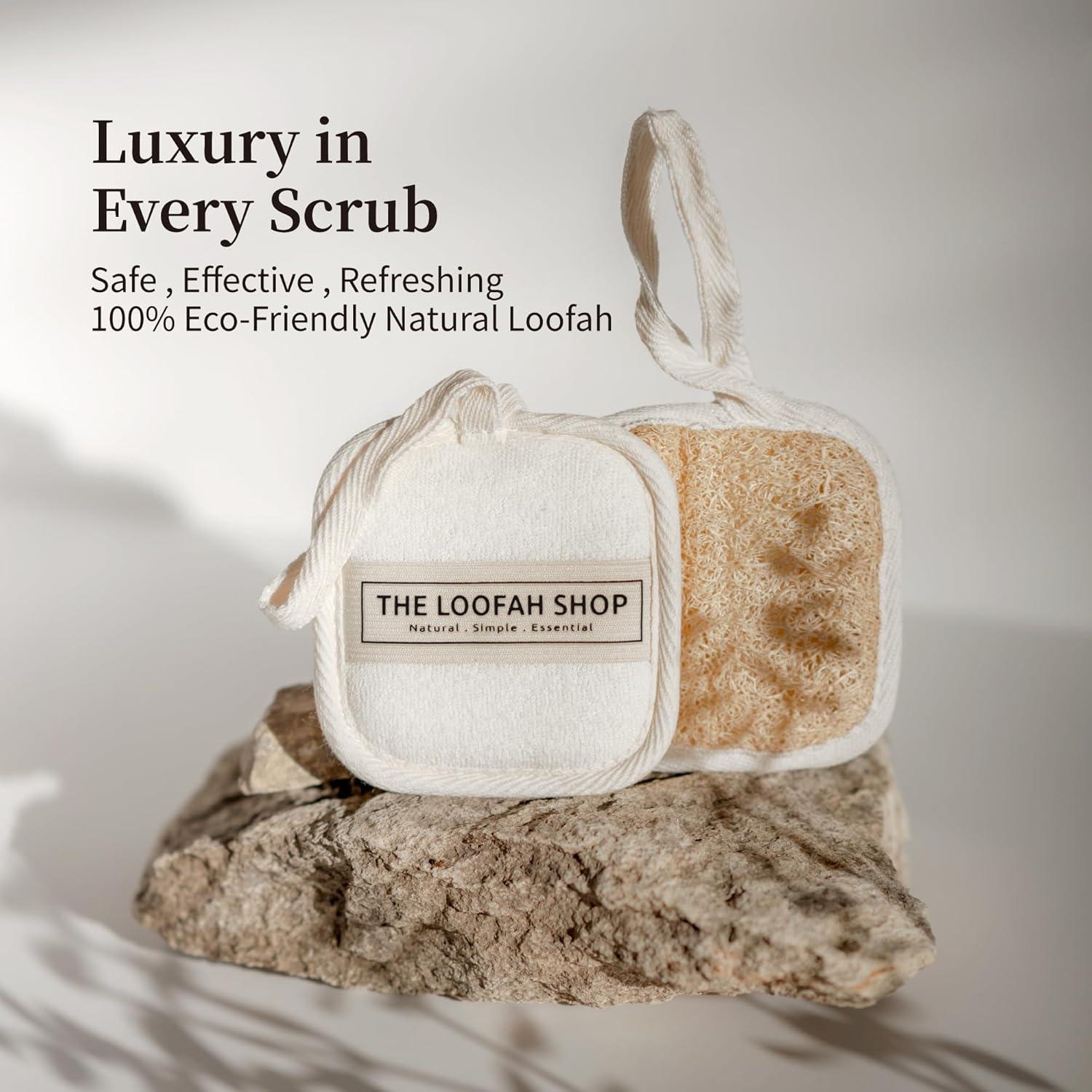 Esponja Facial de Lufa Natural La Tienda de Lufa - 4 Piezas