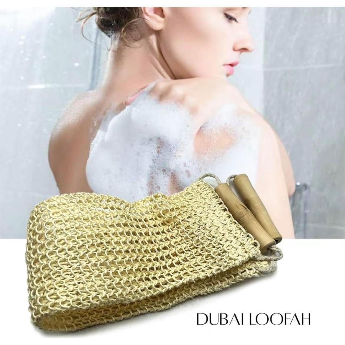 Esponja de Sisal Hecha a Mano Dubai Luxe Essentials 12.7x67.3cm