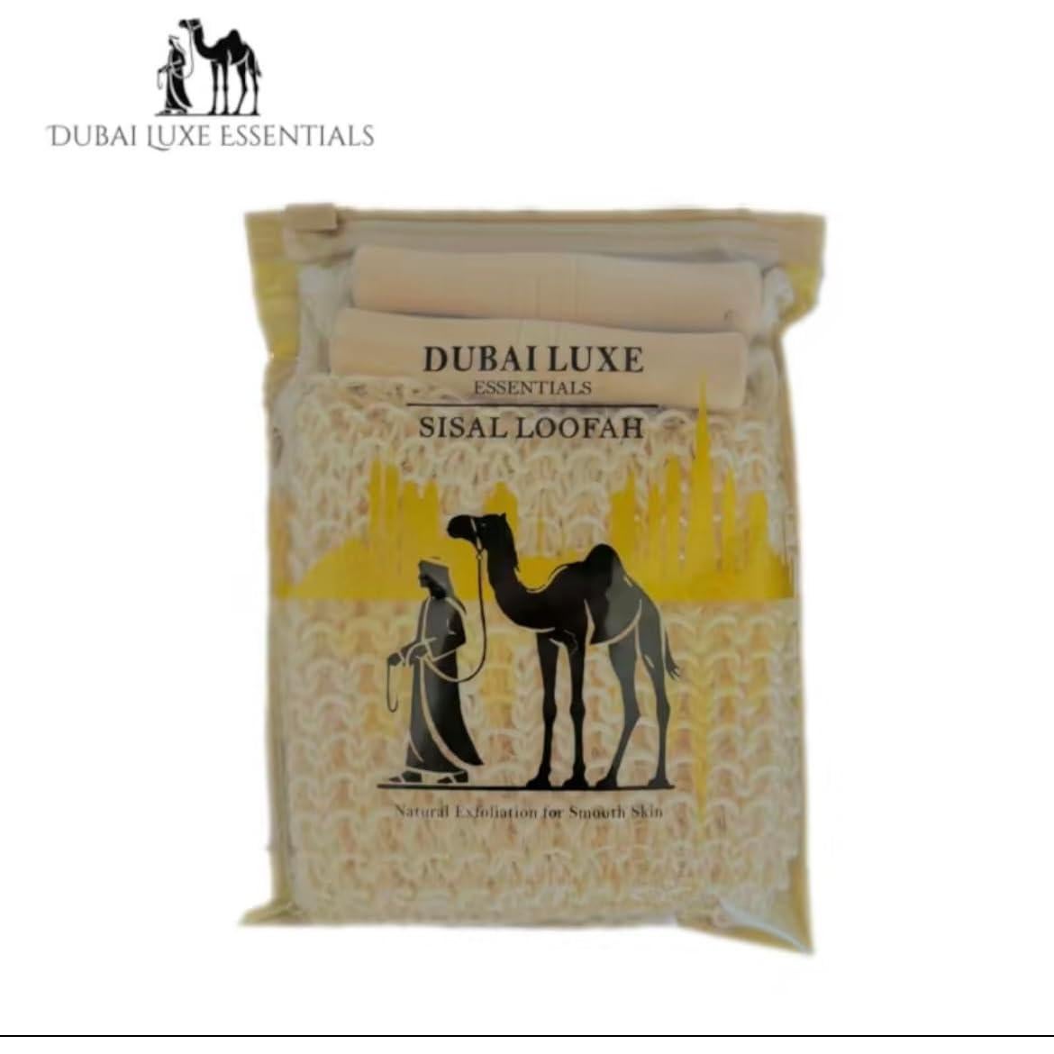 Esponja de Sisal Hecha a Mano Dubai Luxe Essentials 12.7x67.3cm