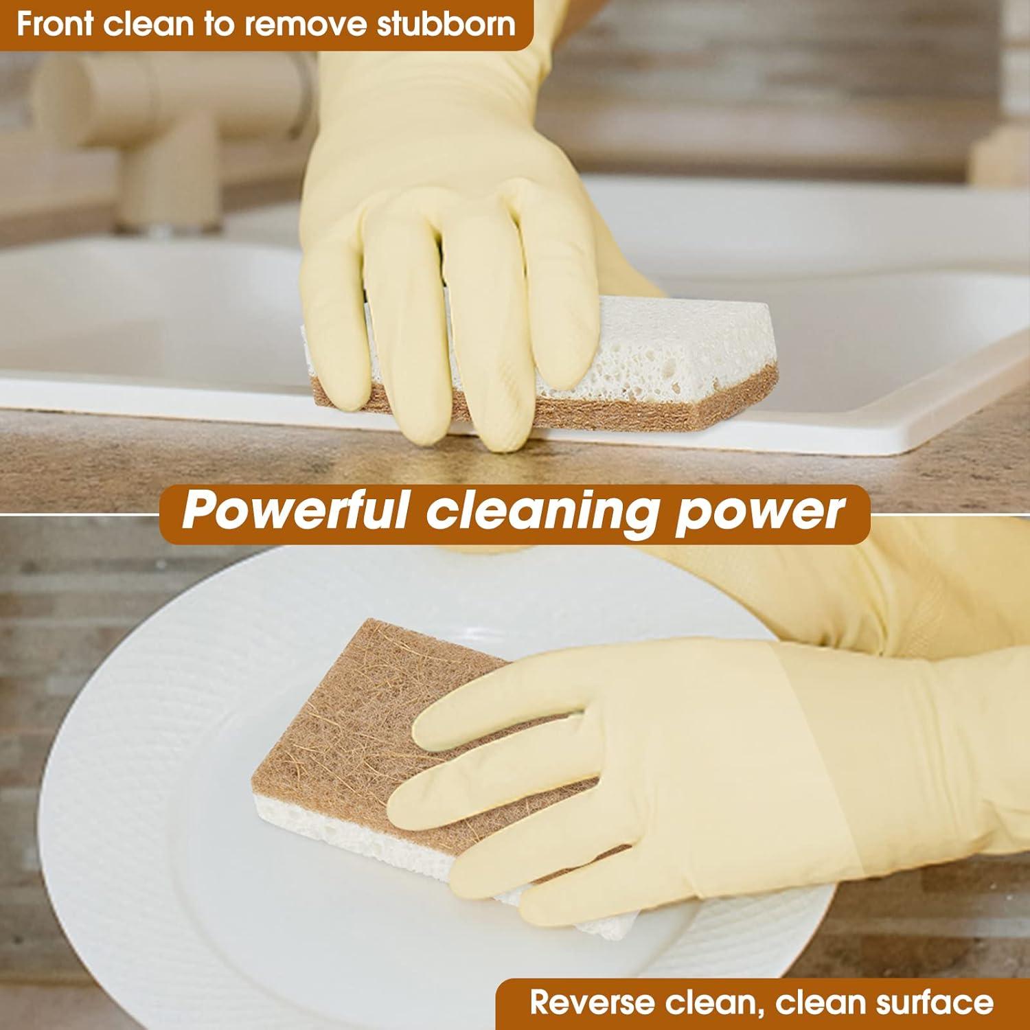 Paquete de 10 Esponjas Naturales GREENTH PRO - Fibra de Coco