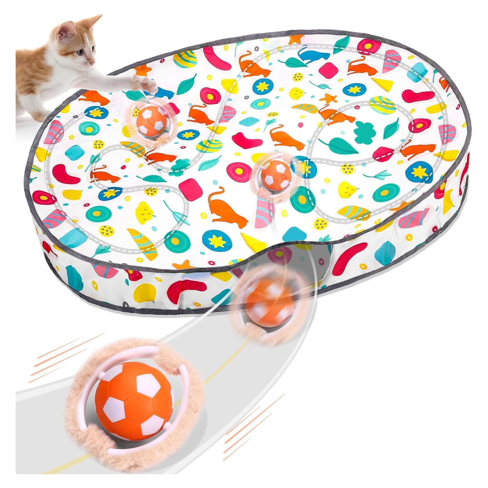 Juguete Interactivo para Gatos VIWIK Bola Automática 80cm