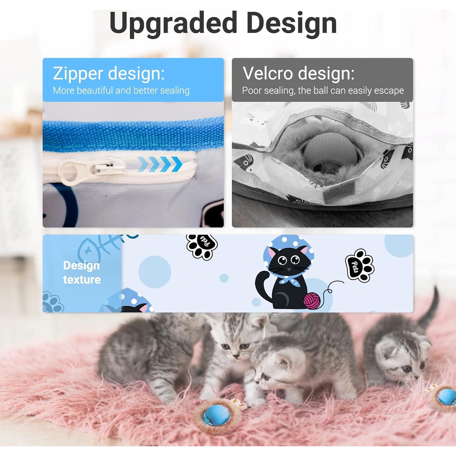 Juguete Interactivo para Gatos Hyfico Bola Automática 15cm