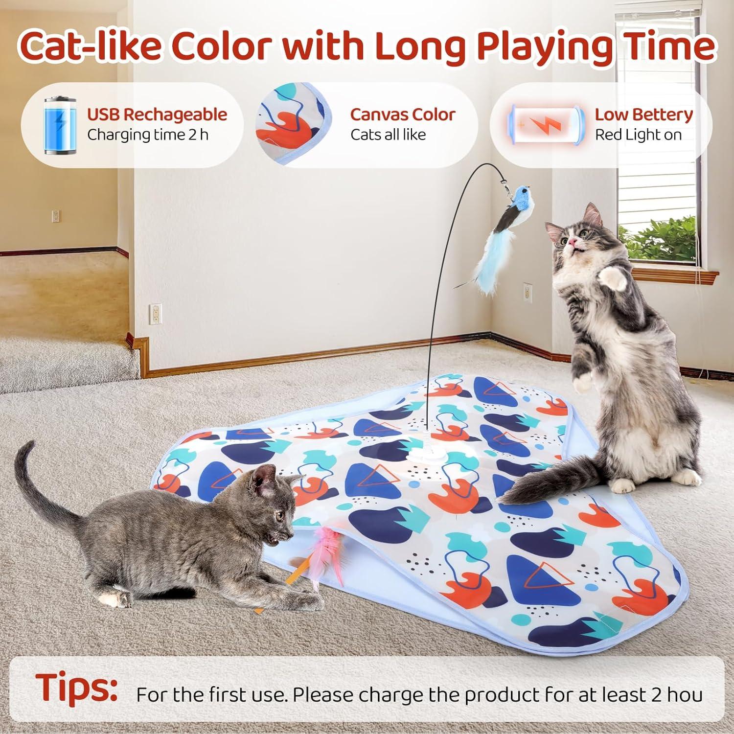 Juguete Interactivo para Gatos Shenzhen Aoqun OK013 Recargable