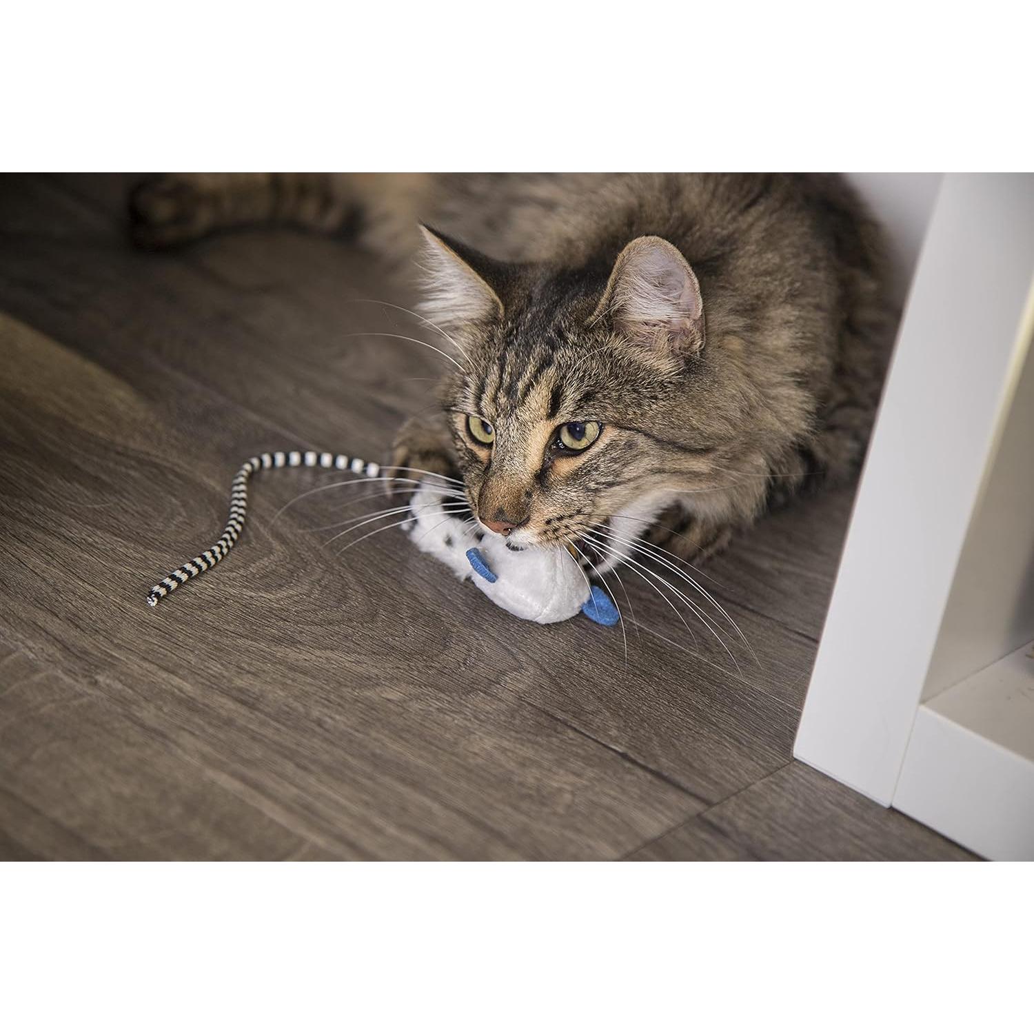 Juguete Electrónico para Gatos Petlinks HappyNip Lemur - Plataformas de Catnip y Silvervine