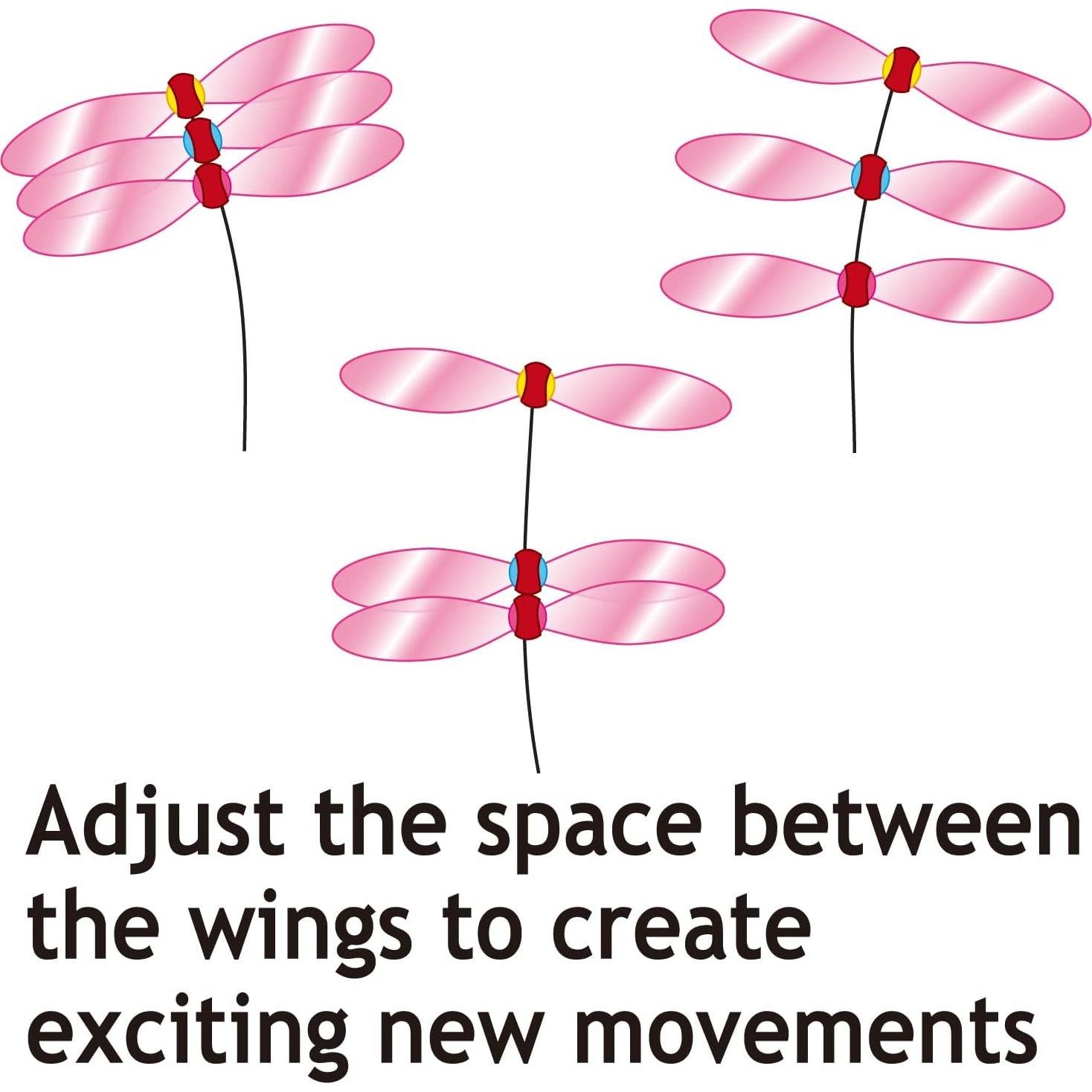 Juguete para Gato Necoichi Libélulas Crinkly 3 Piezas