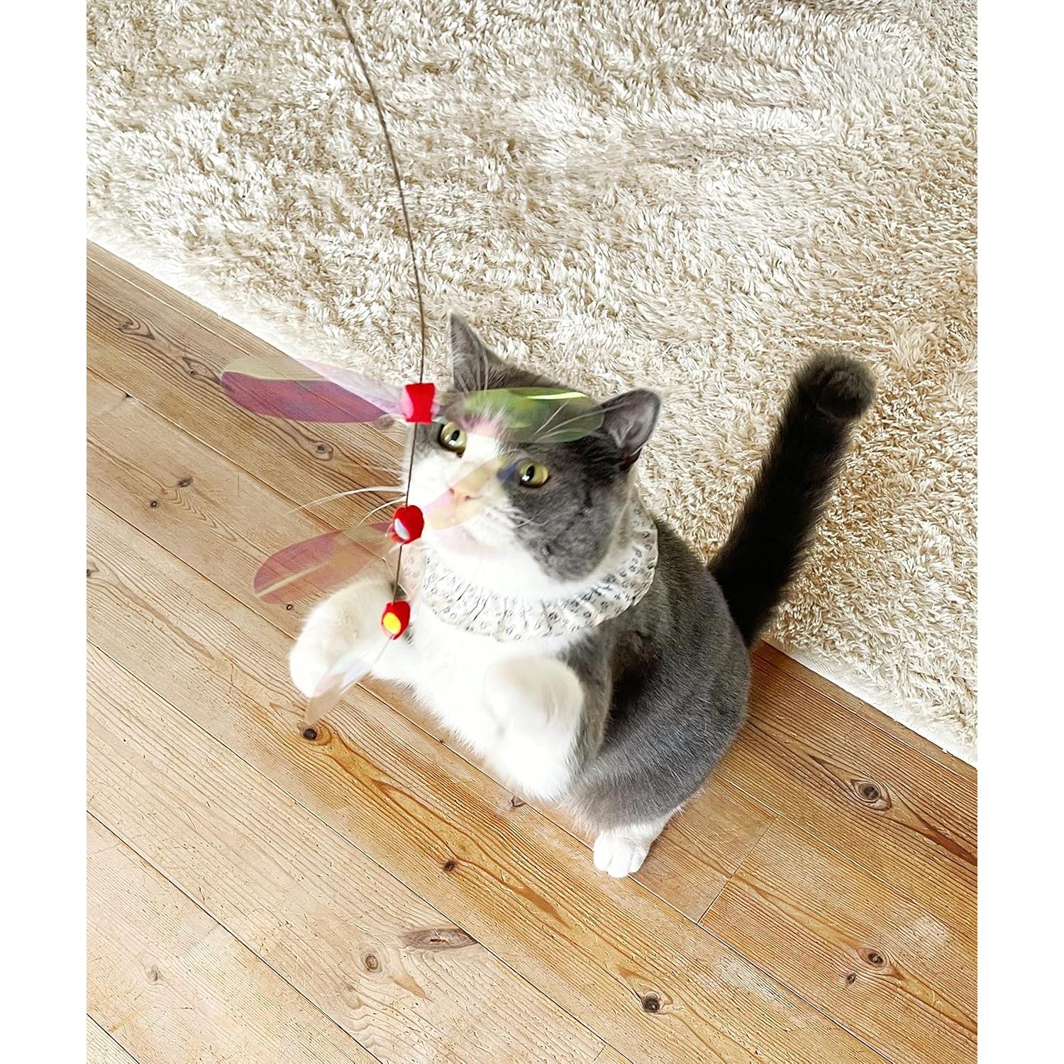 Juguete para Gato Necoichi Libélulas Crinkly 3 Piezas