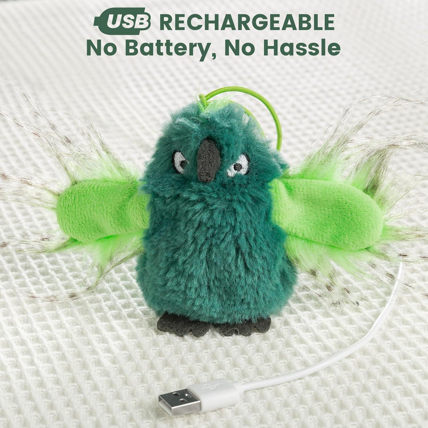 Juguete para Gatos Flappy Bird Gardner Pet - Aleteo Realista