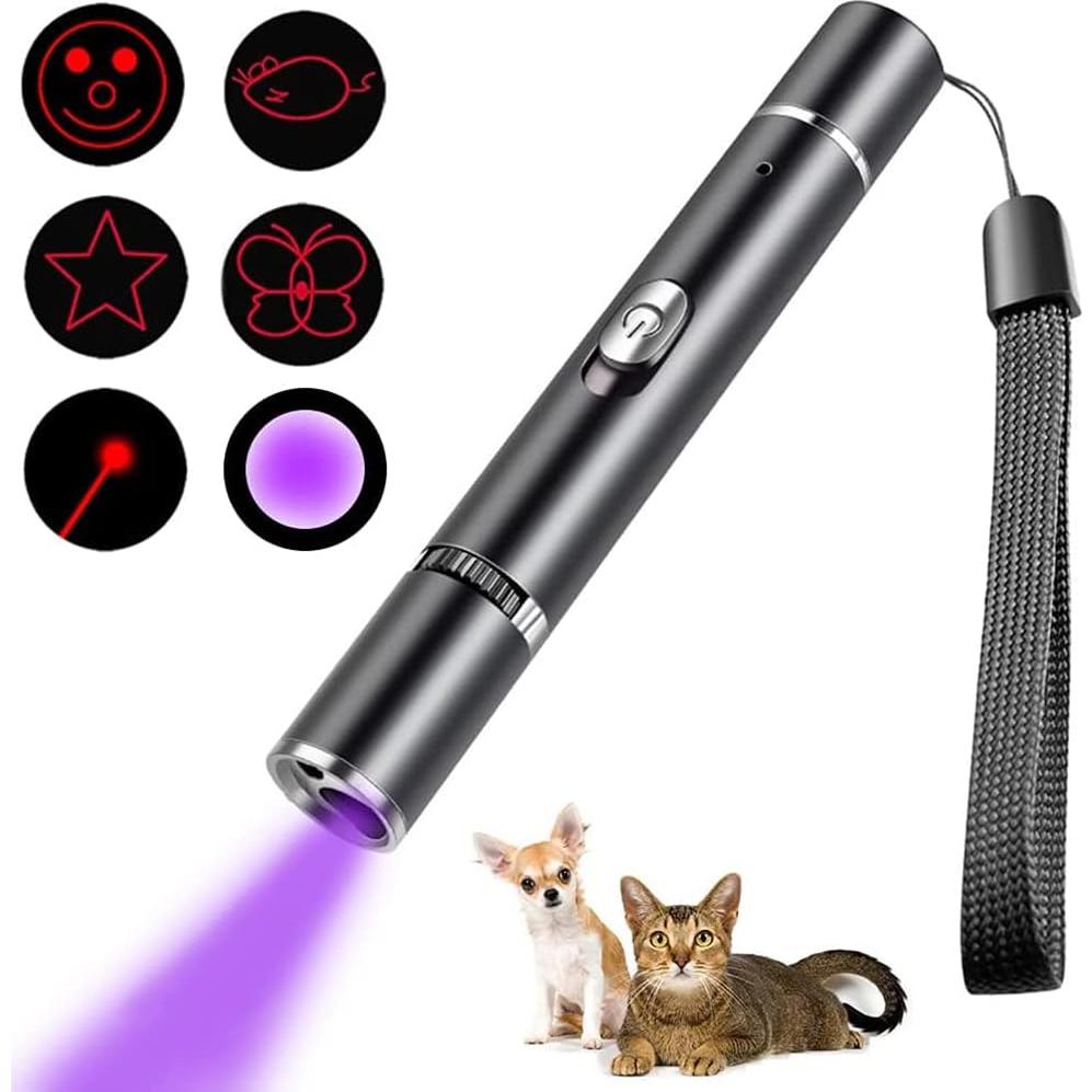 Puntero Láser Interactivo para Gatos y Perros - 2 Pcs USB