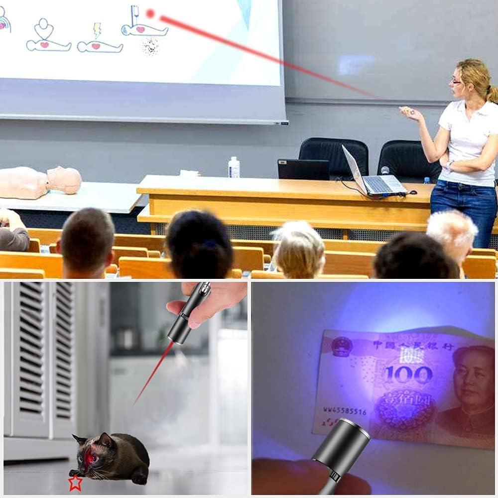 Puntero Láser Interactivo para Gatos y Perros - 2 Pcs USB