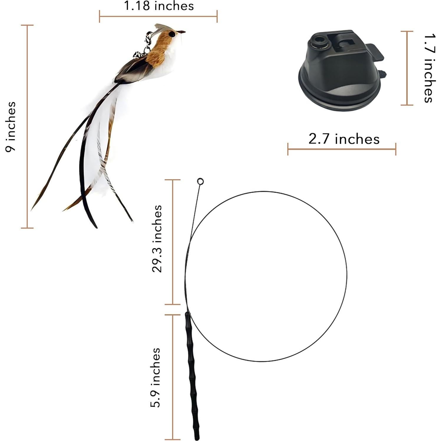 Set de Juguetes Interactivos para Gatos Cutie Paw Pal LQZ