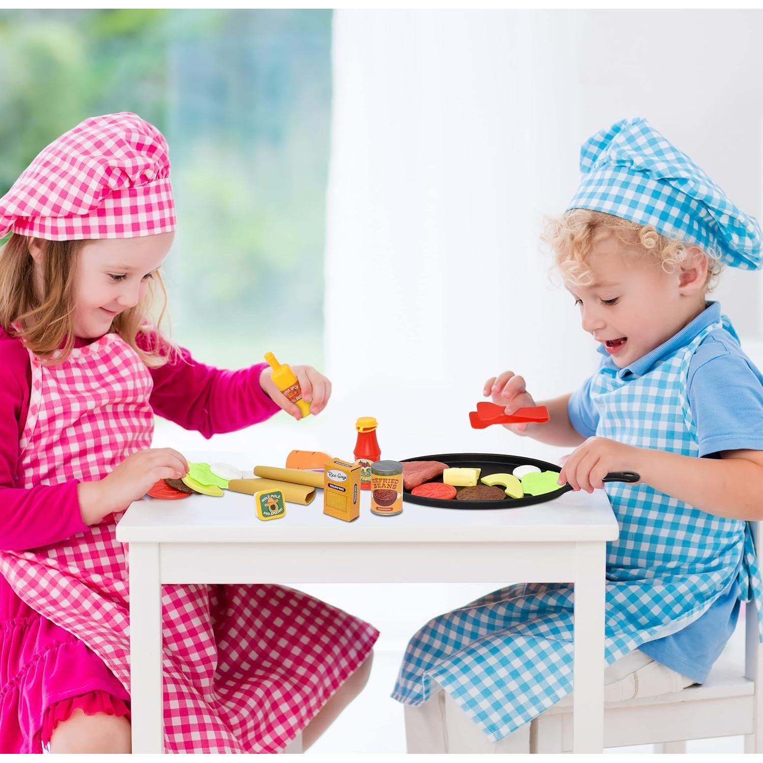 Juego de Comida Taco Mexicano para Niños - 21 Piezas