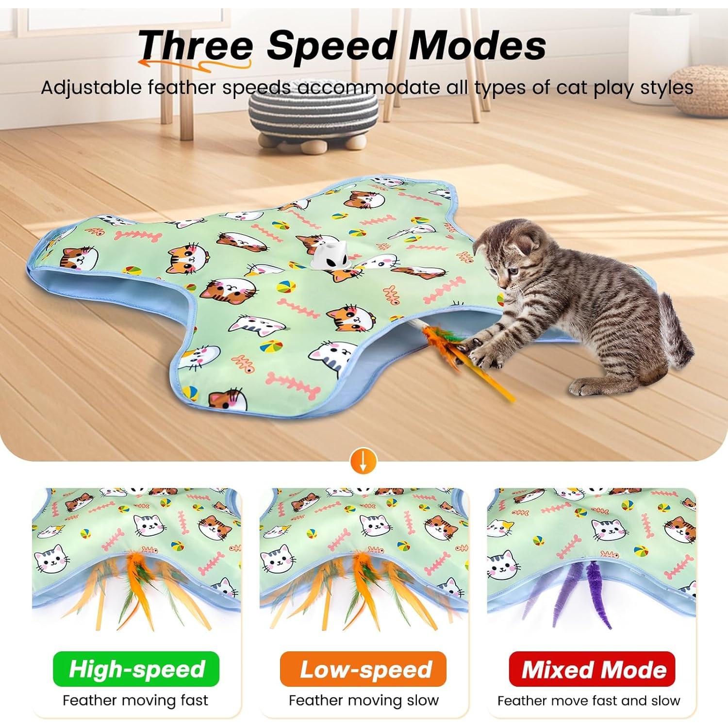 Juguete Interactivo para Gatos Chtoocy OK013 Recargable USB