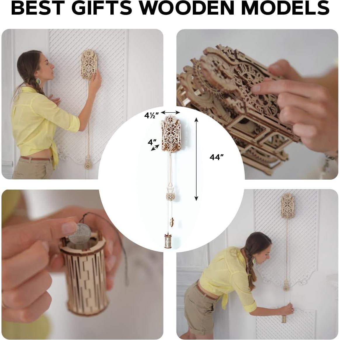 Rompecabezas 3D de Madera Reloj Rococó Mobimods WR314