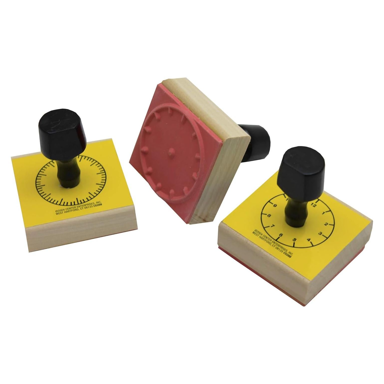 Set de 3 Sellos de Reloj Analógico Learning Advantage - DIY